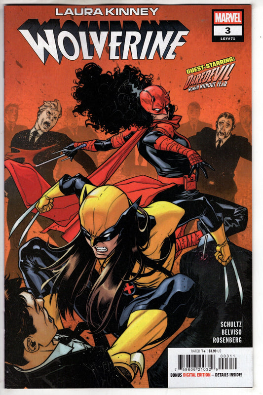MARVEL PRH COMIC BOOK LAURA KINNEY WOLVERINE #3