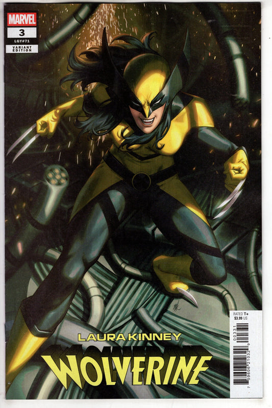 MARVEL PRH COMIC BOOK LAURA KINNEY WOLVERINE #3 EJIKURE WOLVERINE VAR