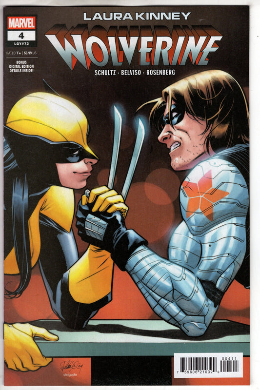 MARVEL PRH COMIC BOOK LAURA KINNEY WOLVERINE #4