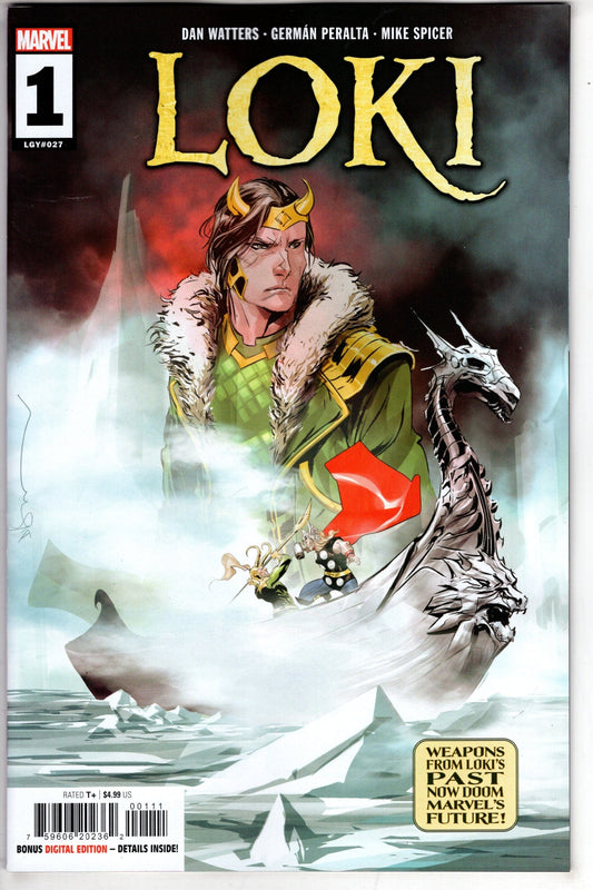 MARVEL PRH COMIC BOOK LOKI #1 (OF 4)