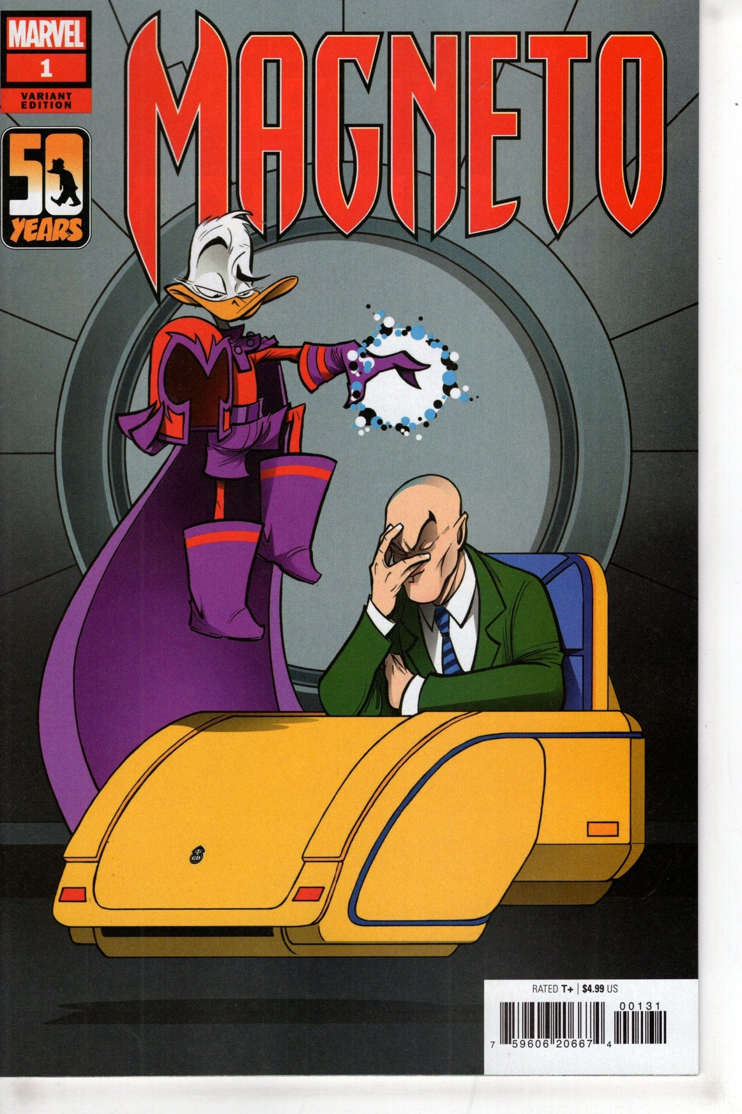 MARVEL PRH COMIC BOOK MAGNETO #1 GUSTAVO DUARTE HOWARD THE DUCK VAR