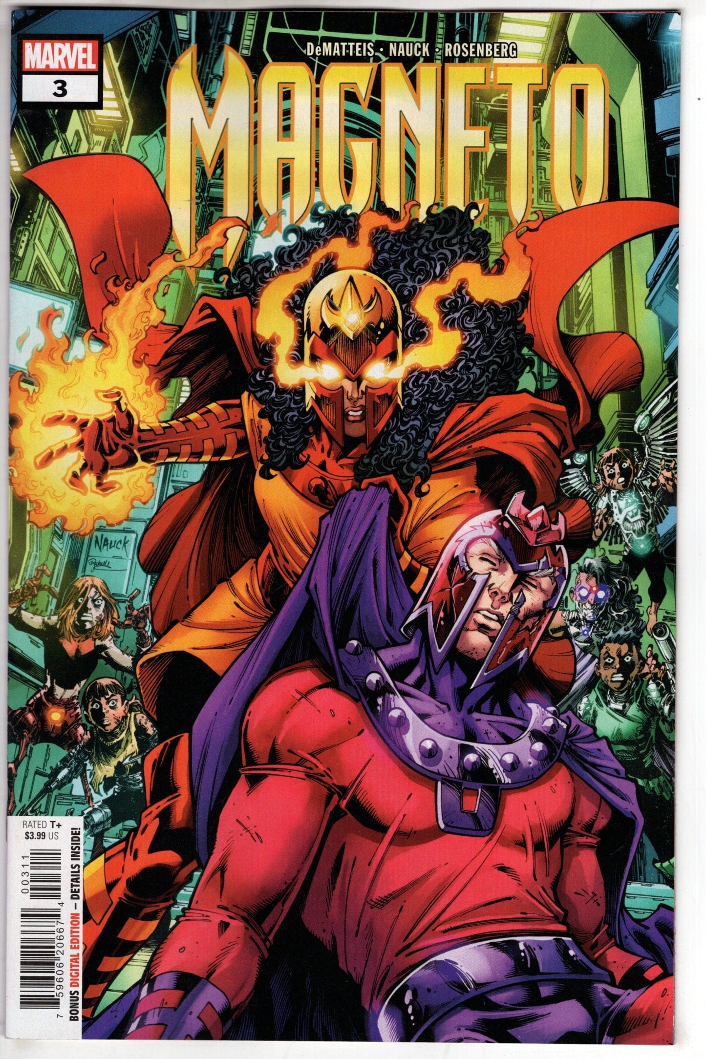 MARVEL PRH COMIC BOOK MAGNETO #3