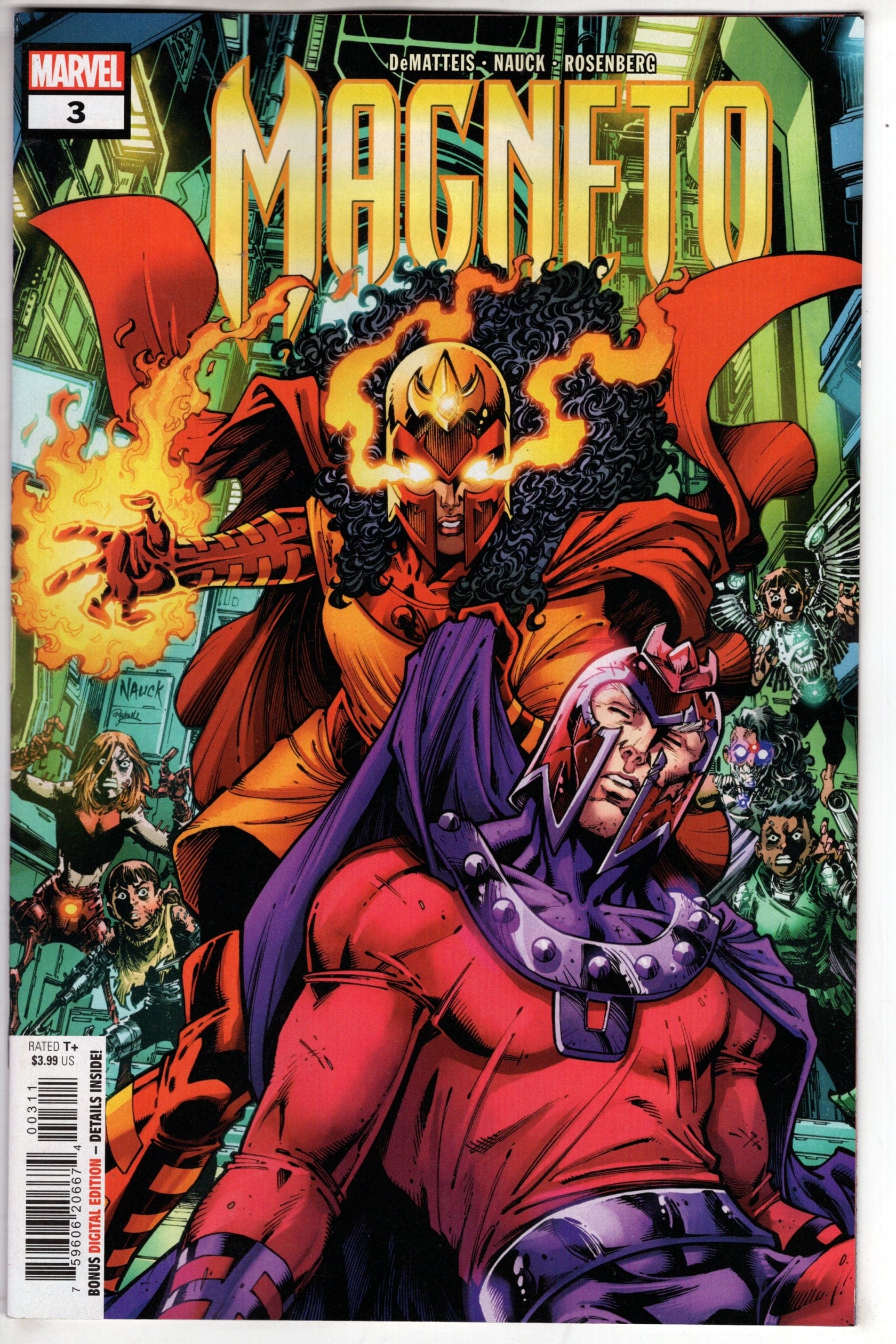 MARVEL PRH COMIC BOOK MAGNETO #3