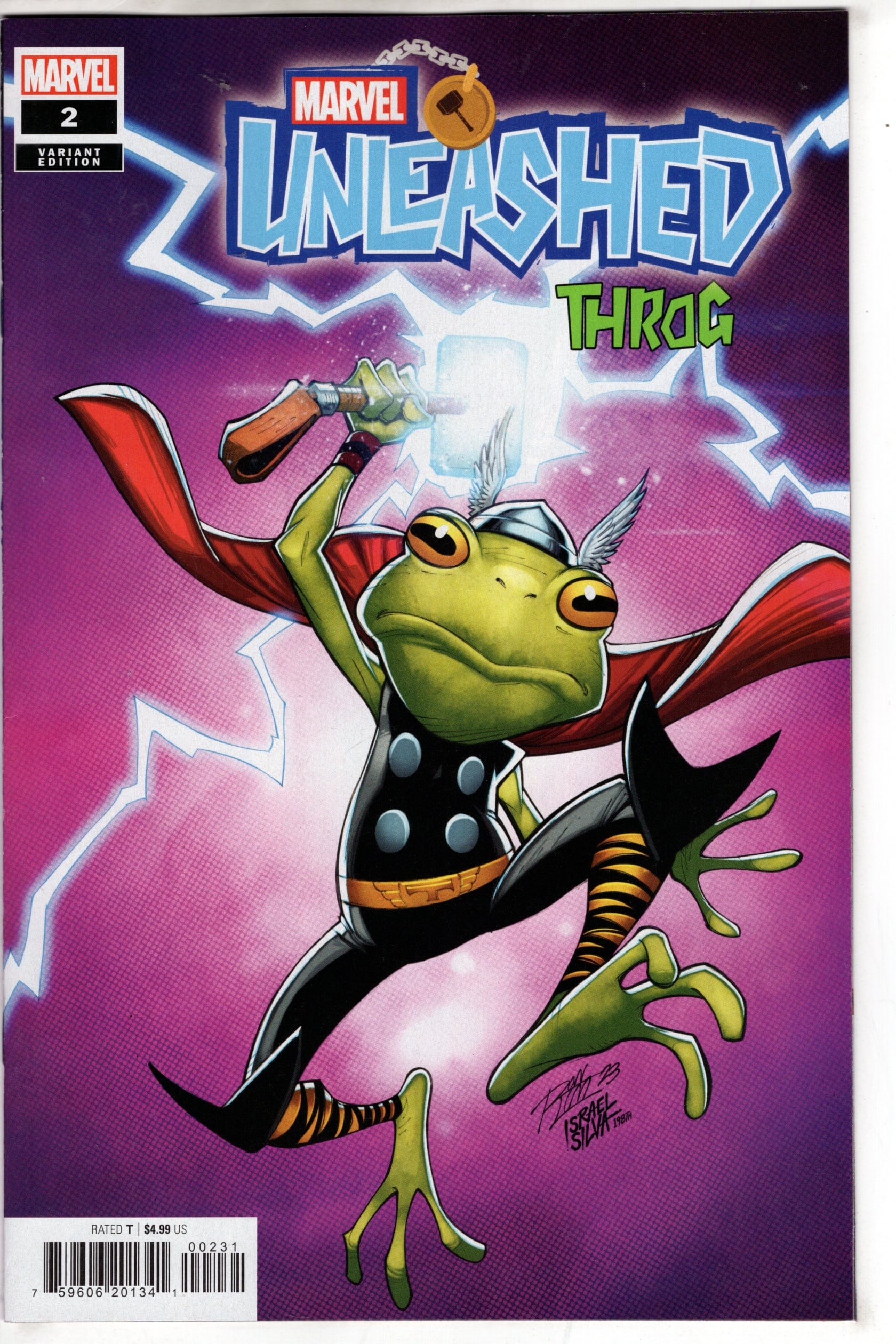 MARVEL PRH COMIC BOOK MARVEL UNLEASHED #2 (OF 4) RON LIM THROG VAR