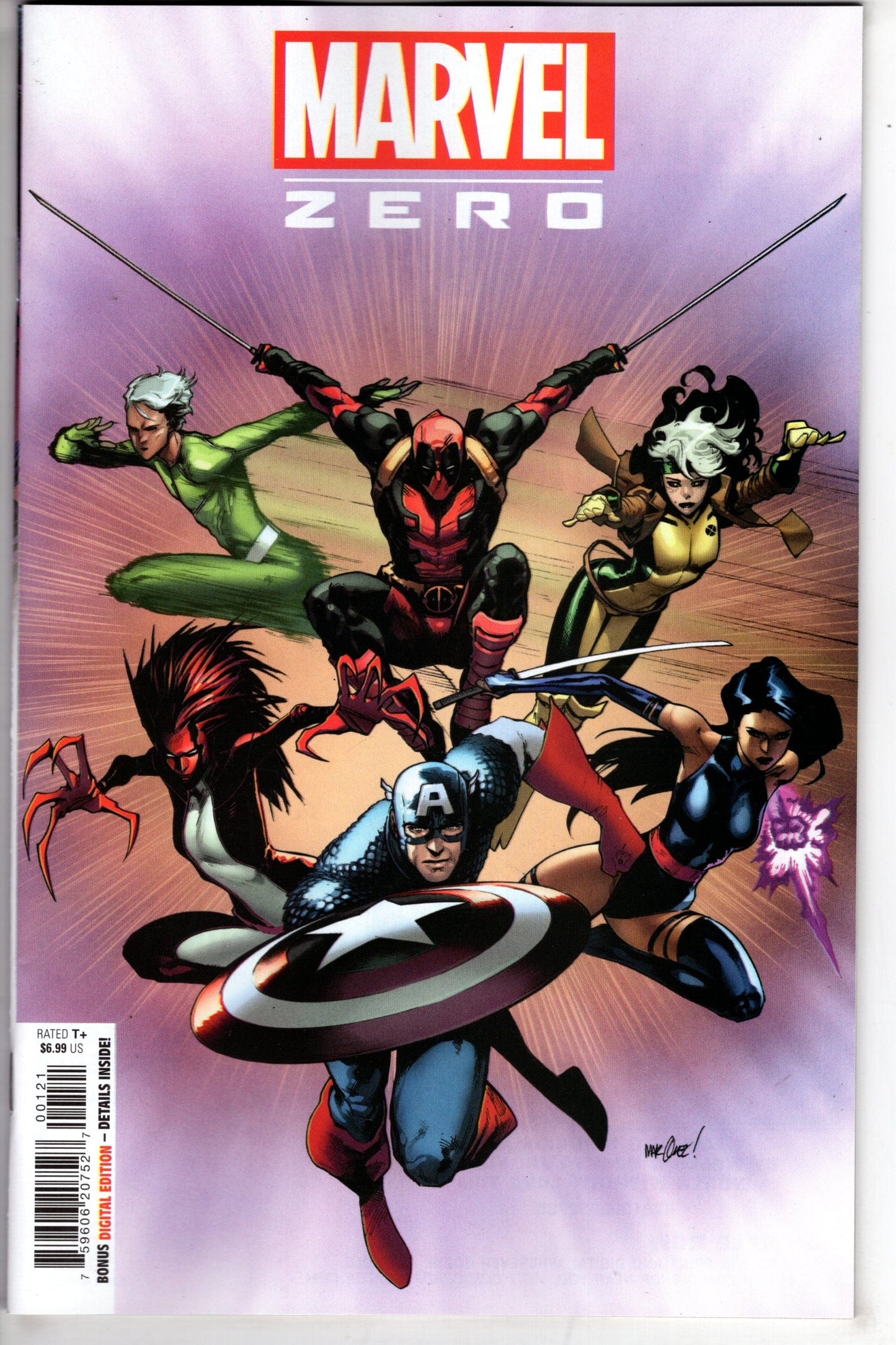 MARVEL PRH COMIC BOOK MARVEL ZERO DAVID MARQUEZ COVER B