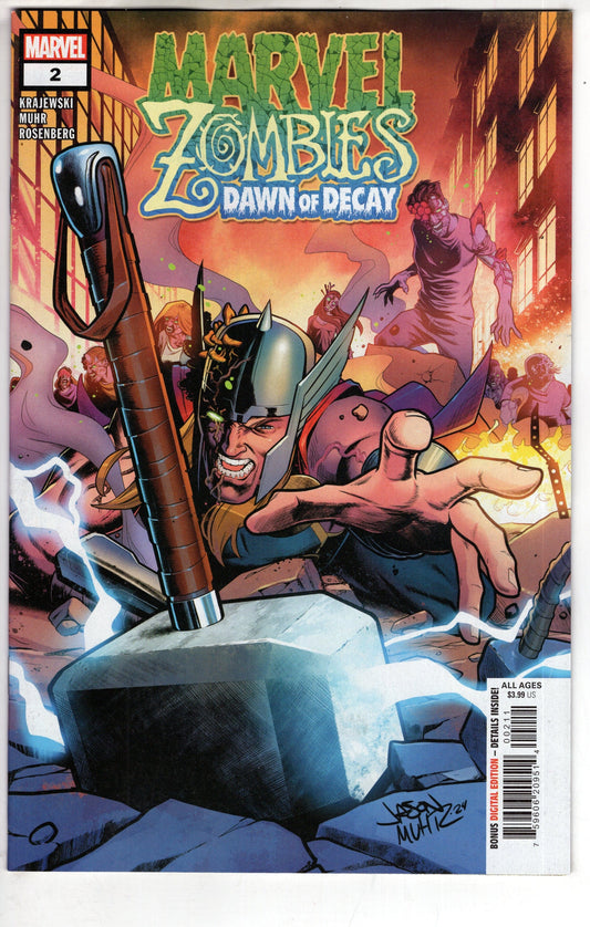 MARVEL PRH COMIC BOOK MARVEL ZOMBIES DAWN OF DECAY #2 (OF 4)