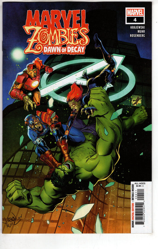 MARVEL PRH COMIC BOOK Marvel Zombies: Dawn Of Decay #4