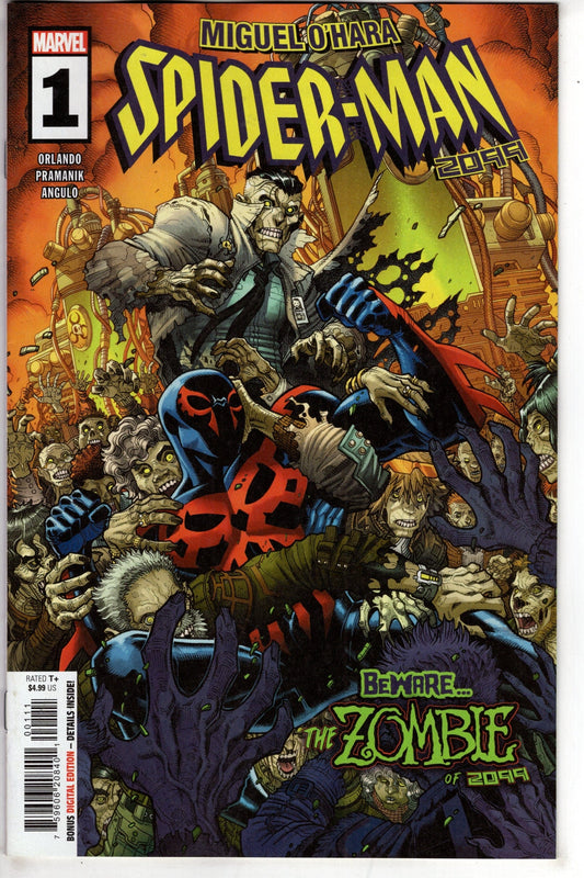 MARVEL PRH COMIC BOOK MIGUEL OHARA SPIDER-MAN 2099 #1