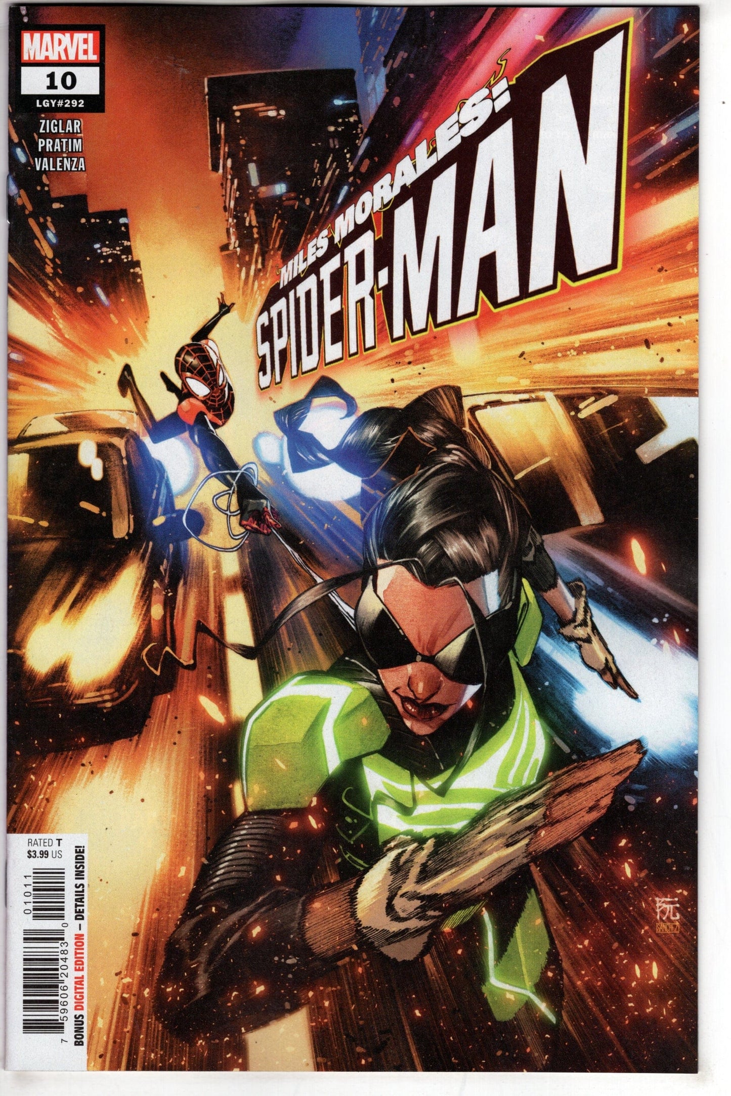 MARVEL PRH COMIC BOOK MILES MORALES SPIDER-MAN #10