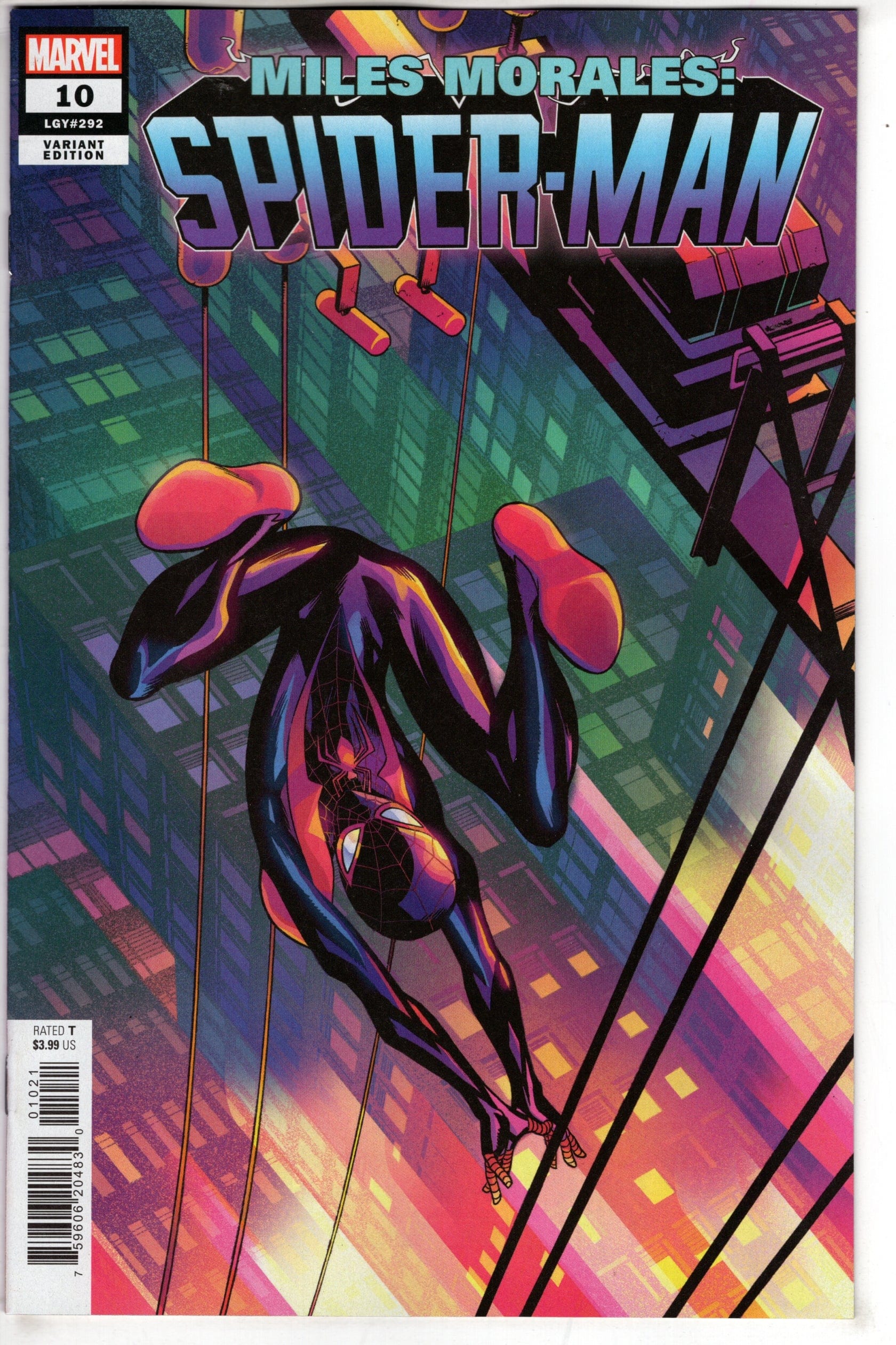 MARVEL PRH COMIC BOOK MILES MORALES SPIDER-MAN #10 MIKE MCKONE VAR