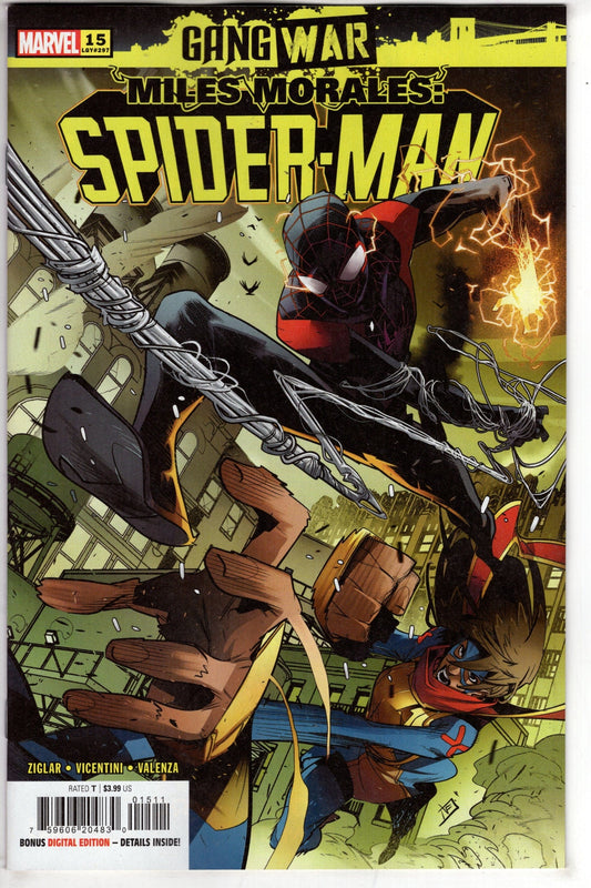 MARVEL PRH COMIC BOOK MILES MORALES SPIDER-MAN #15