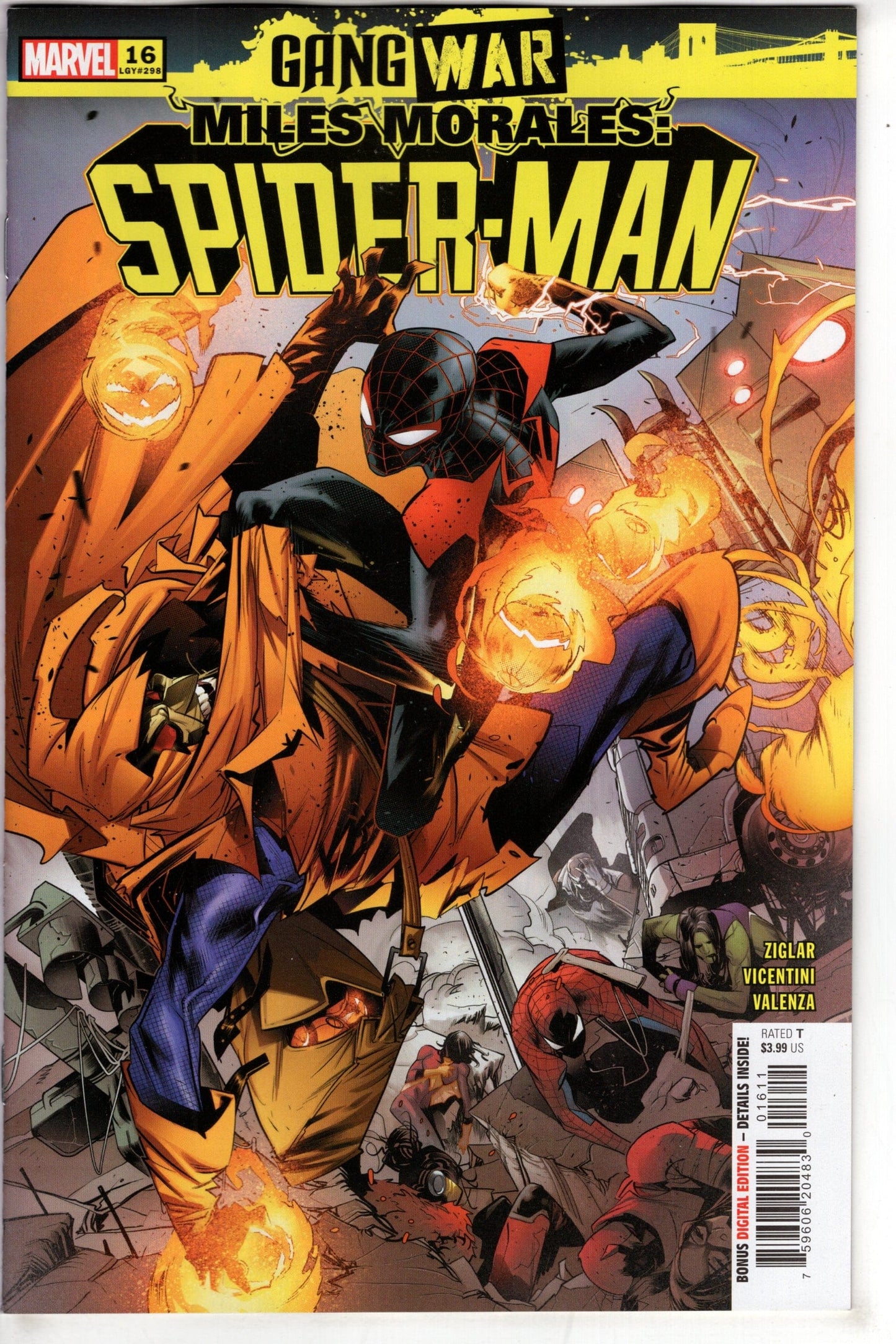 MARVEL PRH COMIC BOOK MILES MORALES SPIDER-MAN #16