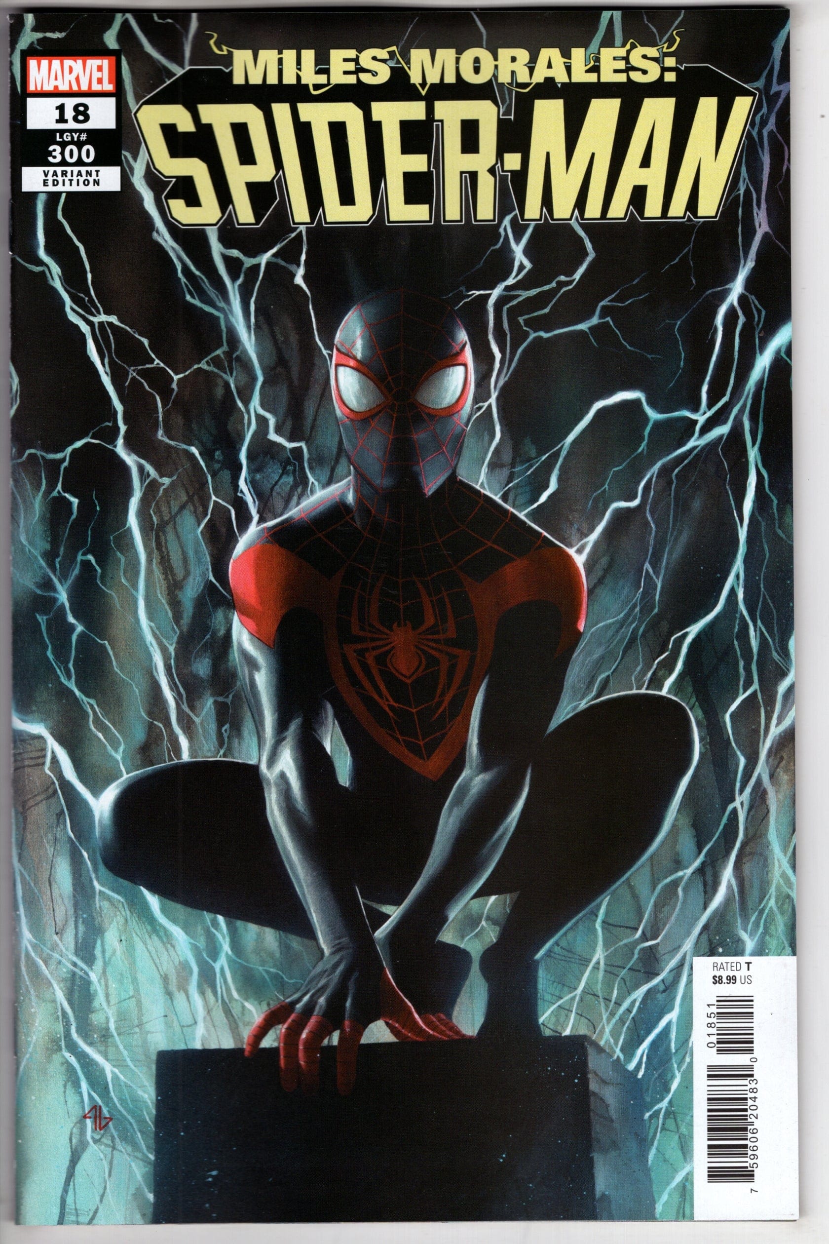 MARVEL PRH COMIC BOOK MILES MORALES SPIDER-MAN #18 ADI GRANOV VAR