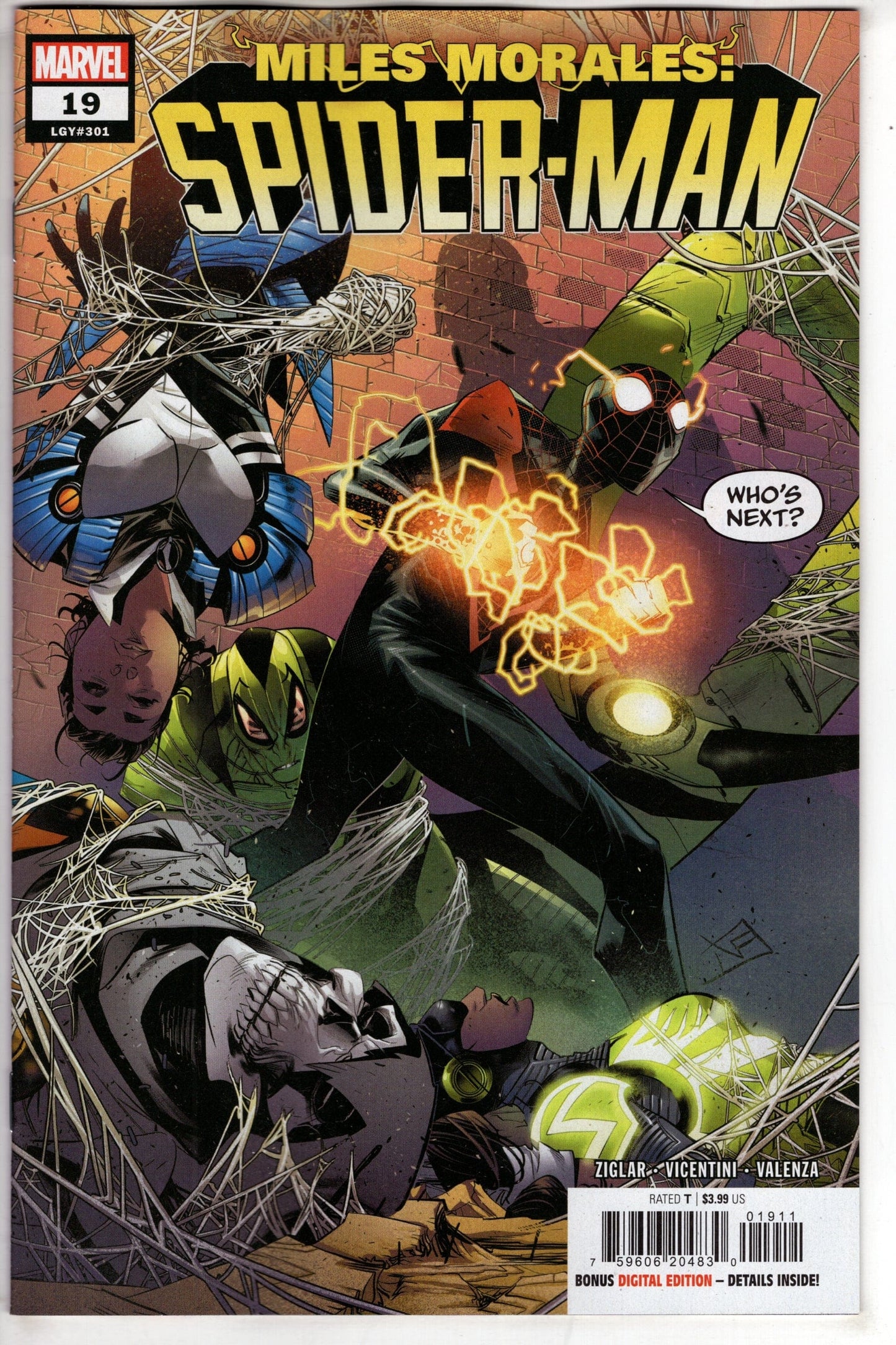 MARVEL PRH COMIC BOOK MILES MORALES SPIDER-MAN #19