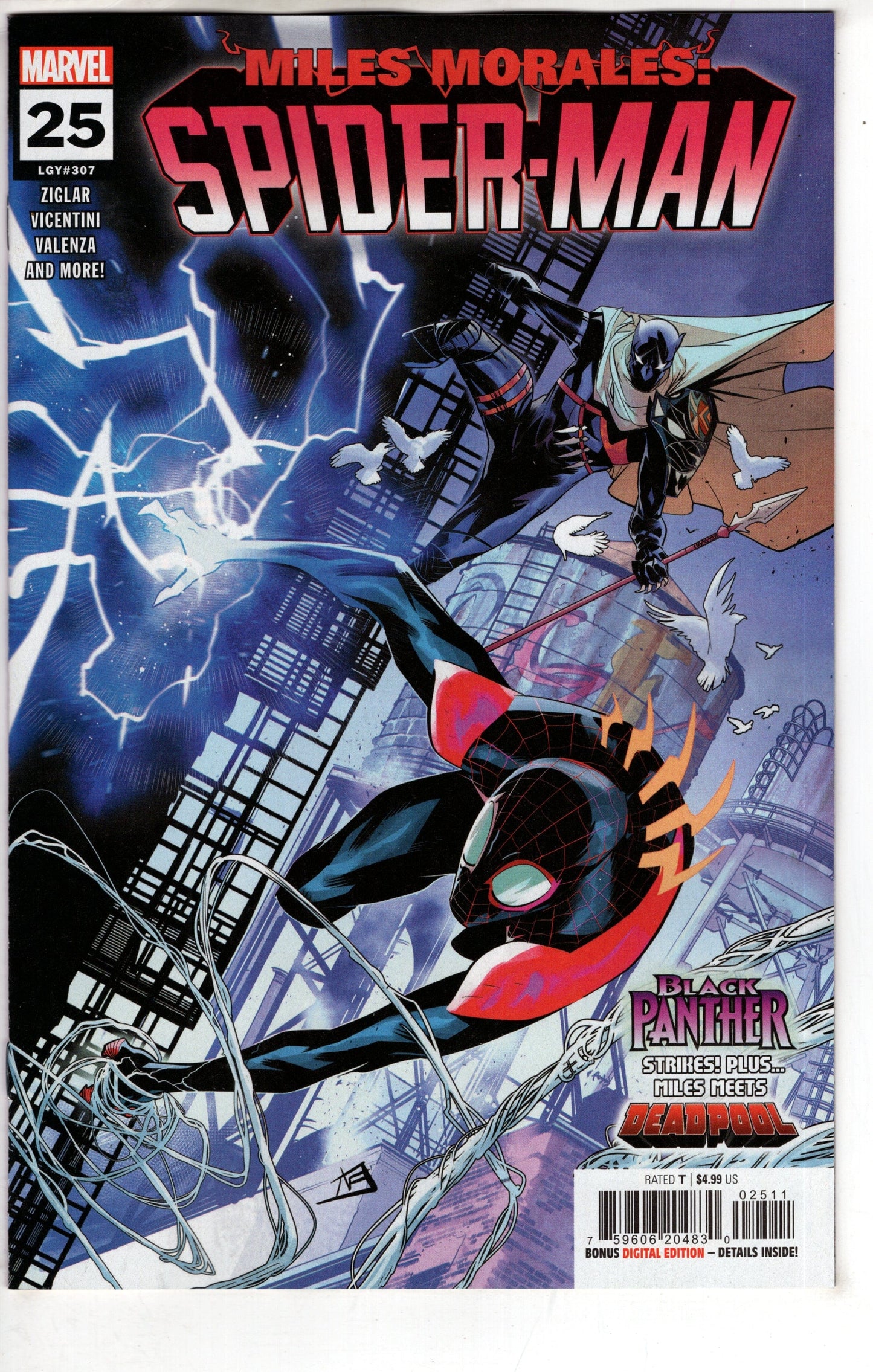 MARVEL PRH COMIC BOOK MILES MORALES SPIDER-MAN #25