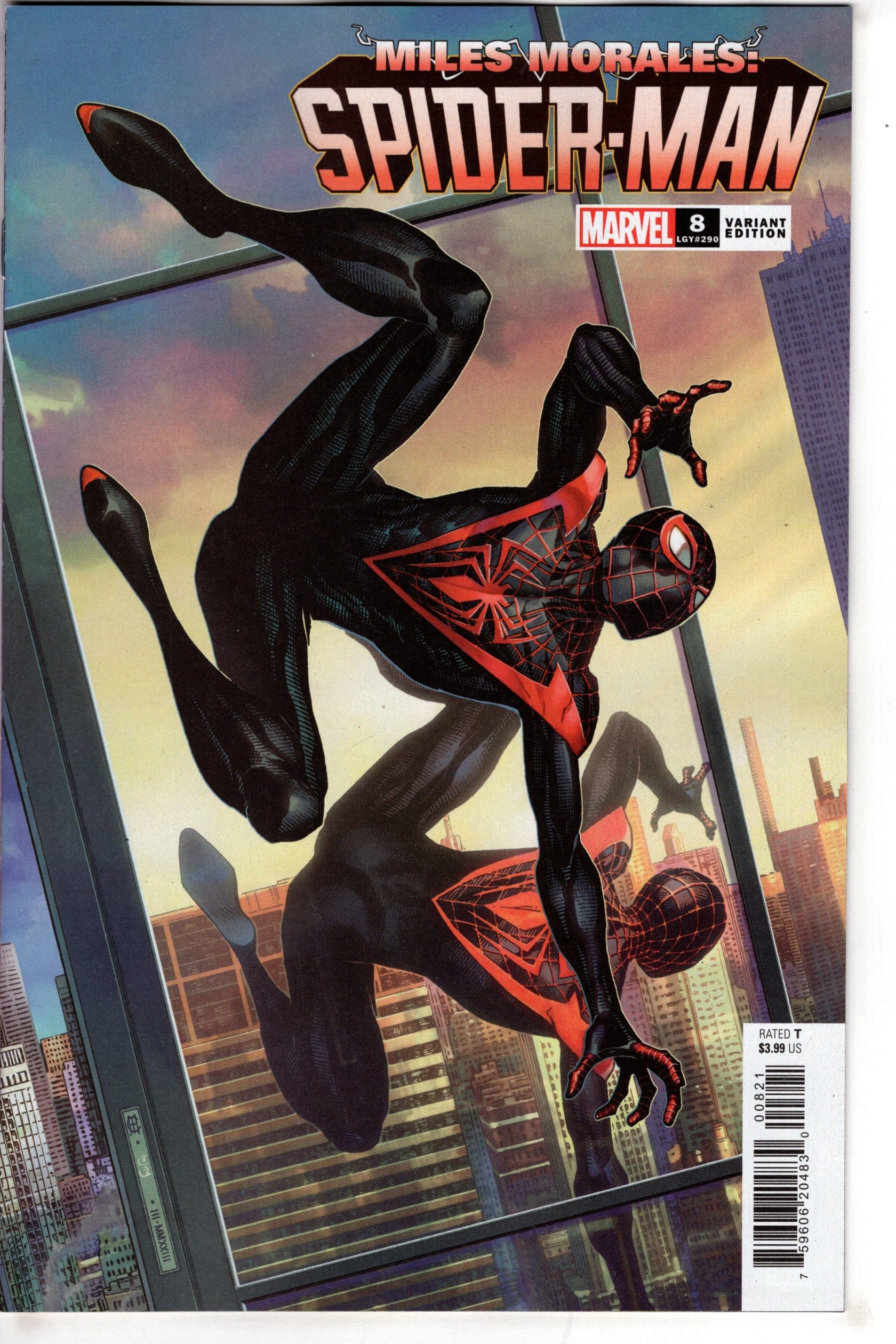 MARVEL PRH COMIC BOOK MILES MORALES SPIDER-MAN #8 JIM CHEUNG VAR