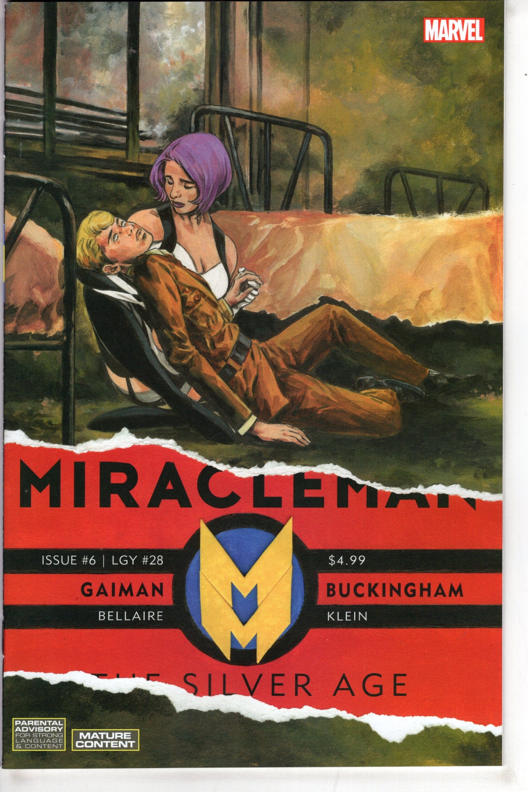 MARVEL PRH COMIC BOOK MIRACLEMAN SILVER AGE #6
