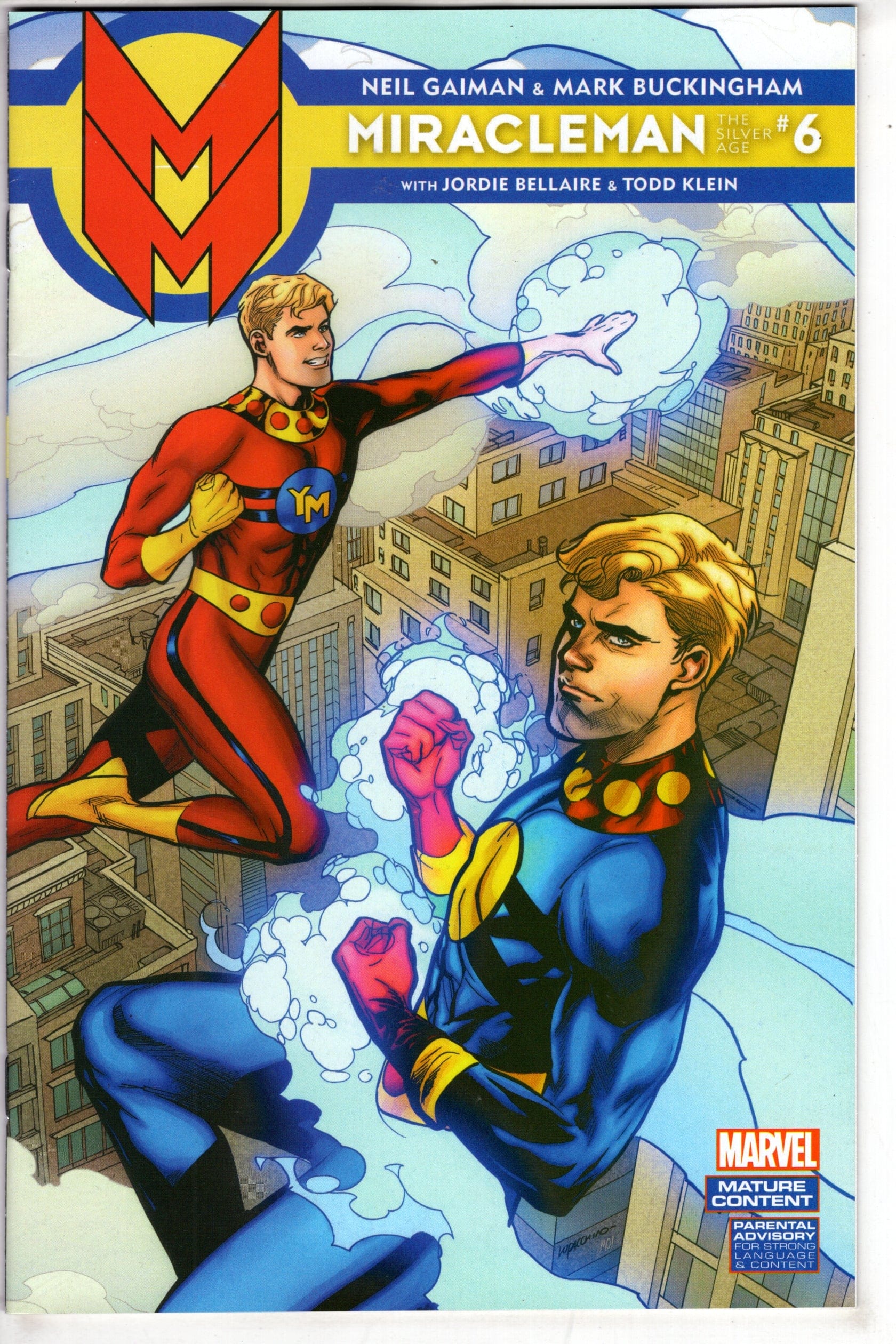 MARVEL PRH COMIC BOOK MIRACLEMAN SILVER AGE #6 LUPACCHINO VAR