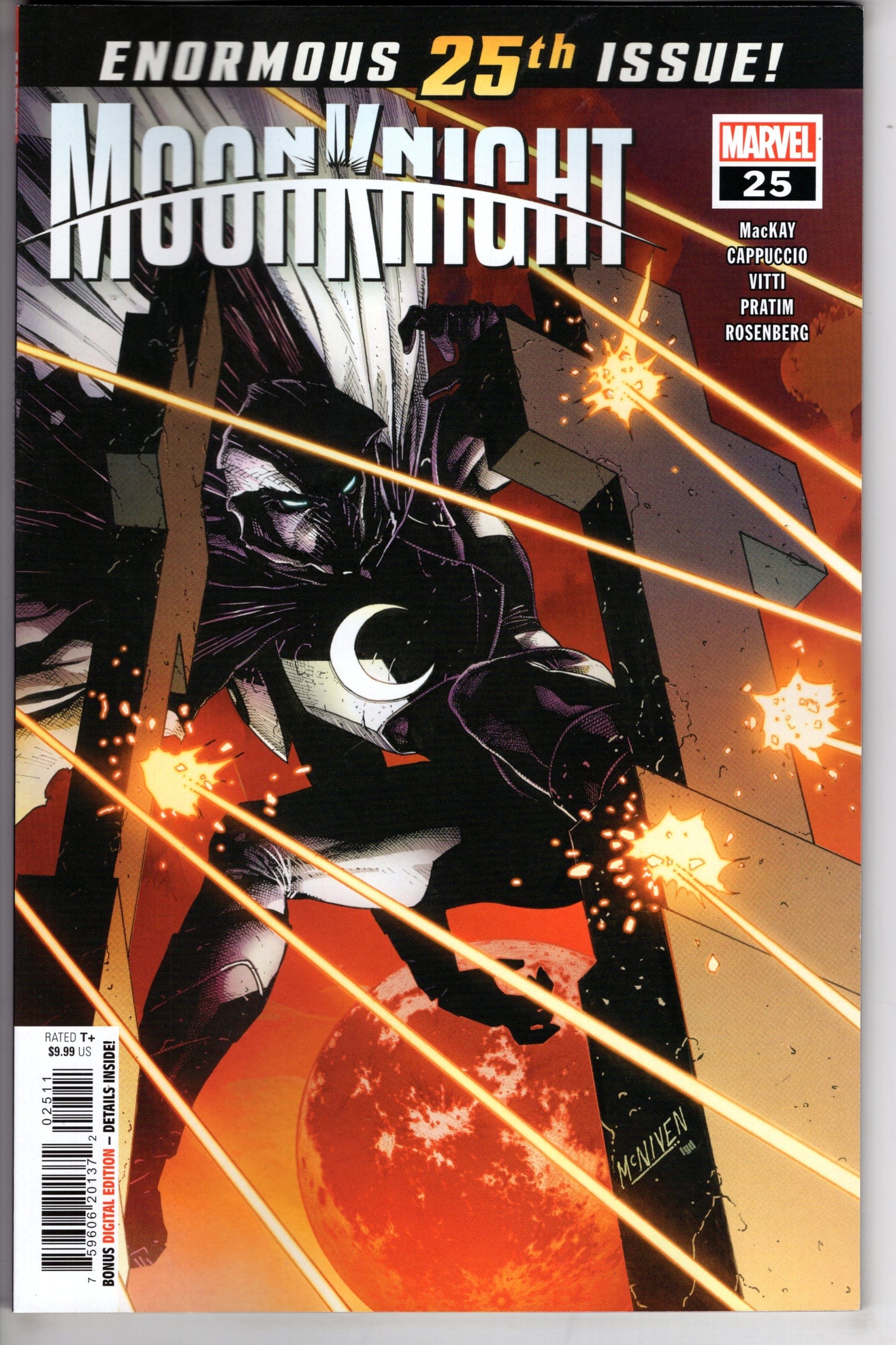 MARVEL PRH COMIC BOOK MOON KNIGHT #25
