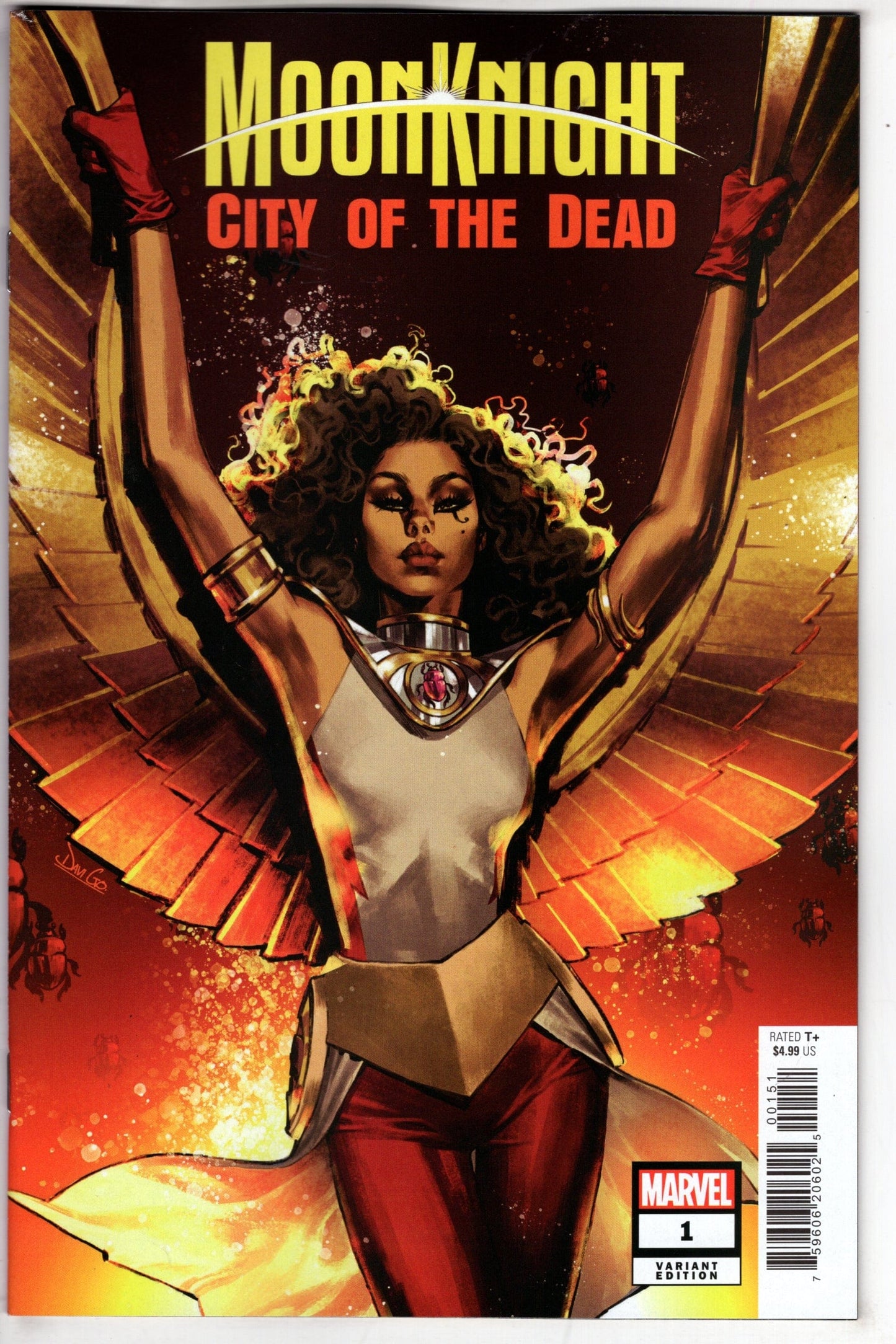 MARVEL PRH COMIC BOOK MOON KNIGHT CITY OF THE DEAD #1 (OF 5) DAVI GO VAR