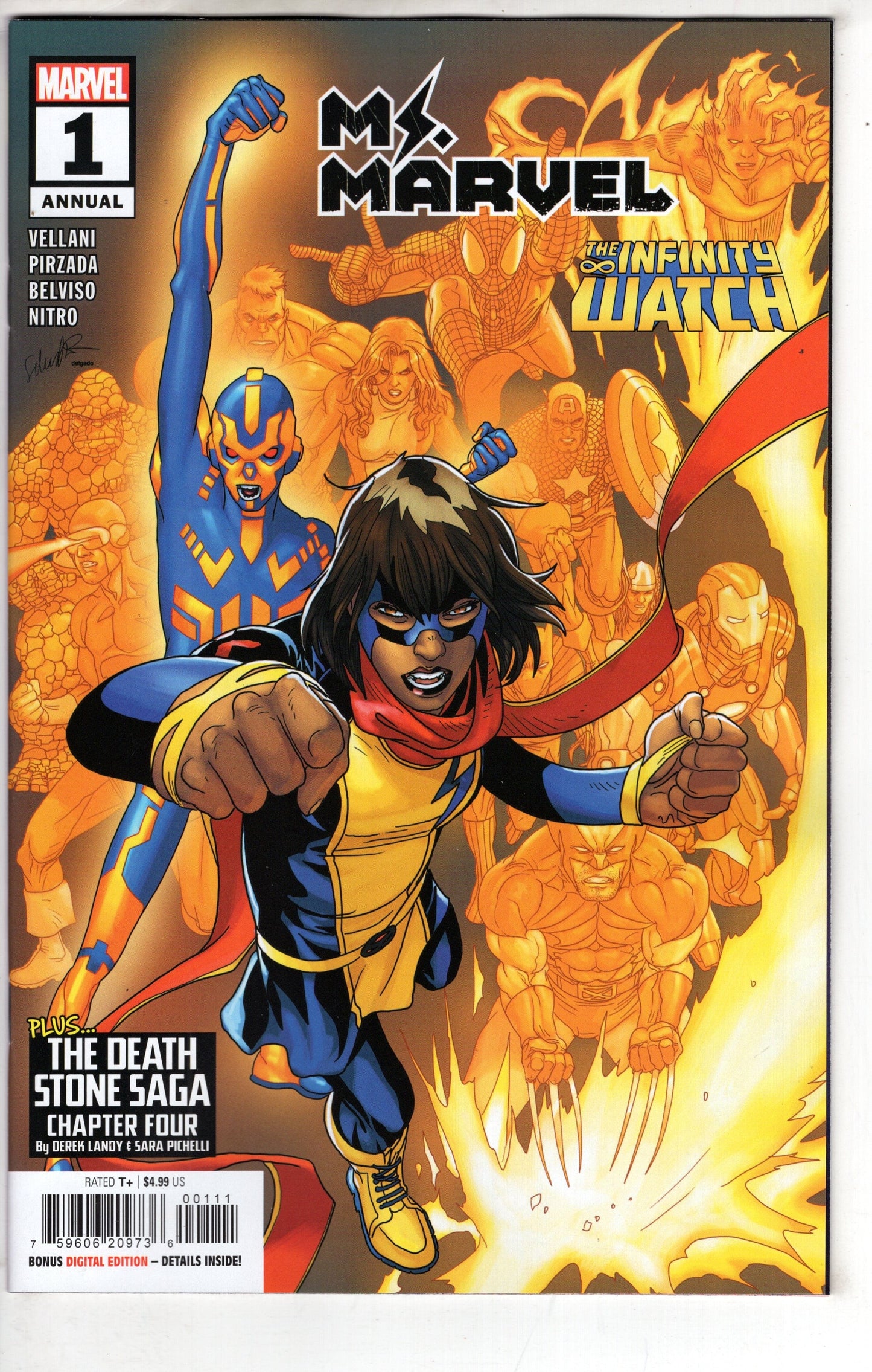 MARVEL PRH COMIC BOOK MS MARVEL ANNUAL #1