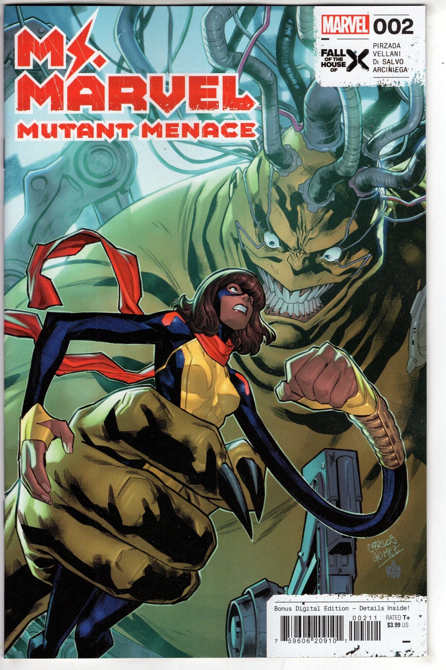 MARVEL PRH COMIC BOOK MS MARVEL MUTANT MENACE #2