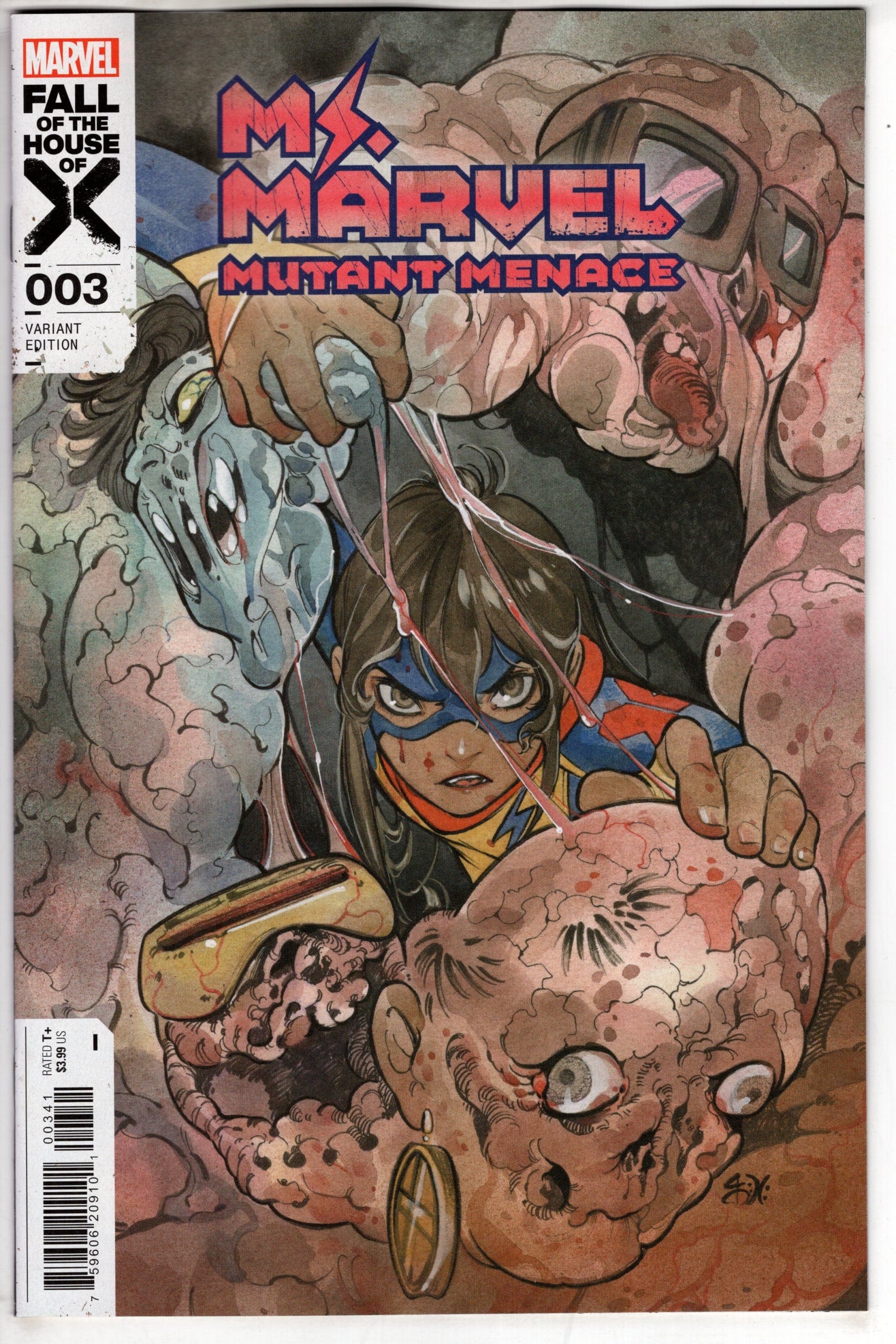 MARVEL PRH COMIC BOOK MS MARVEL MUTANT MENACE #3 PEACH MOMOKO VAR