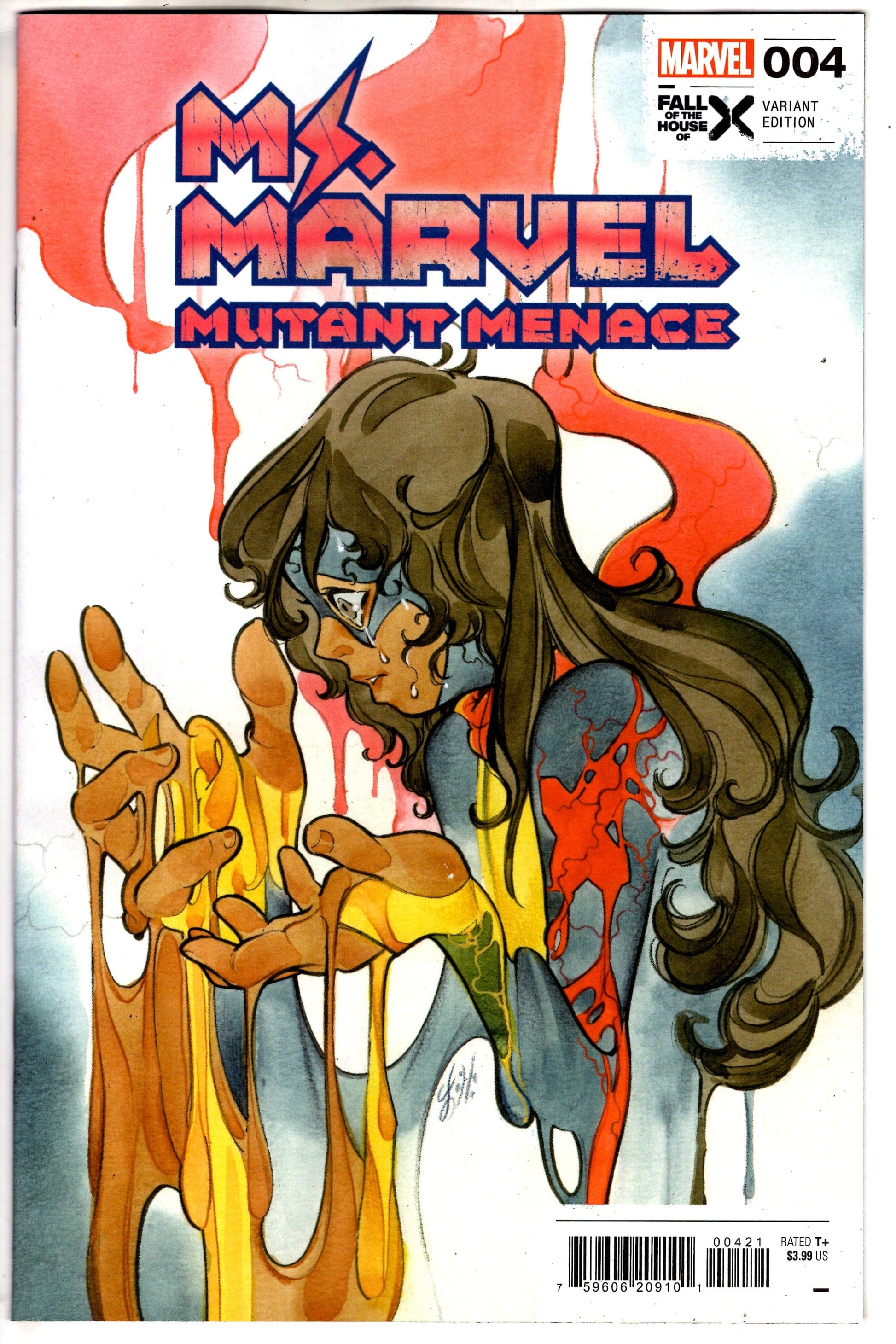 MARVEL PRH COMIC BOOK MS MARVEL MUTANT MENACE #4 PEACH MOMOKO VAR