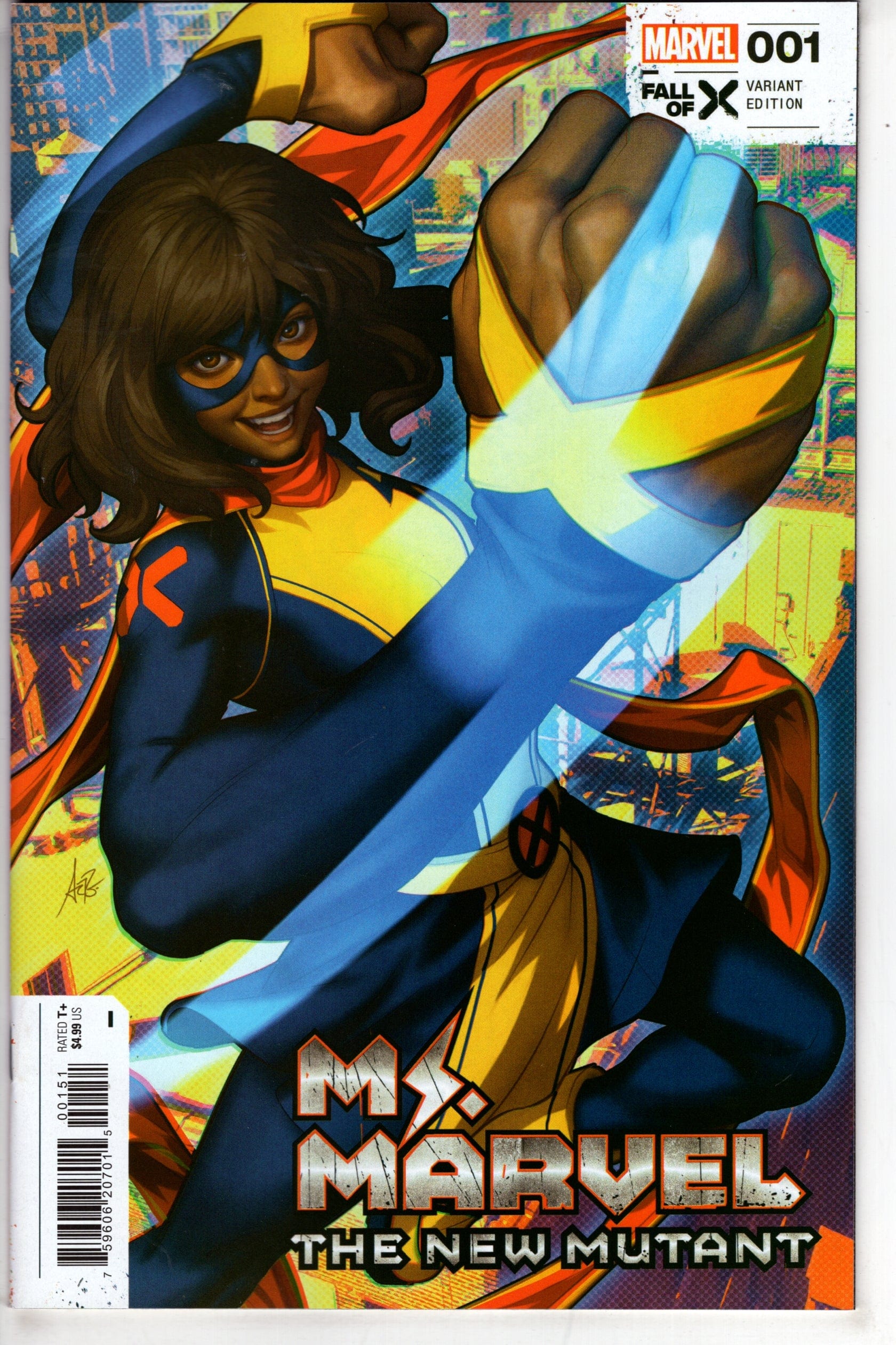 MARVEL PRH COMIC BOOK MS MARVEL NEW MUTANT #1 ARTGERM VAR