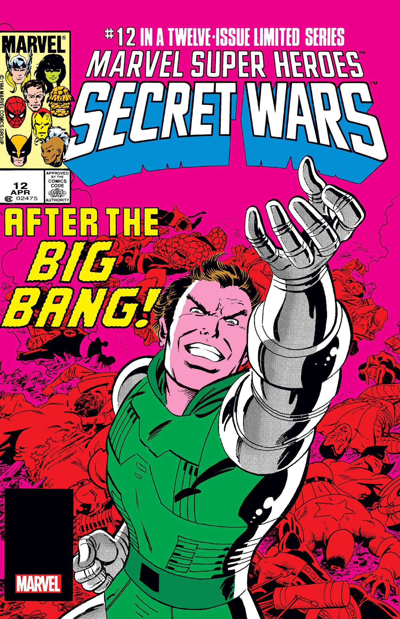 MARVEL PRH COMIC BOOK MSH SECRET WARS #12 FACSIMILE ED FOIL VAR (VF/NM)