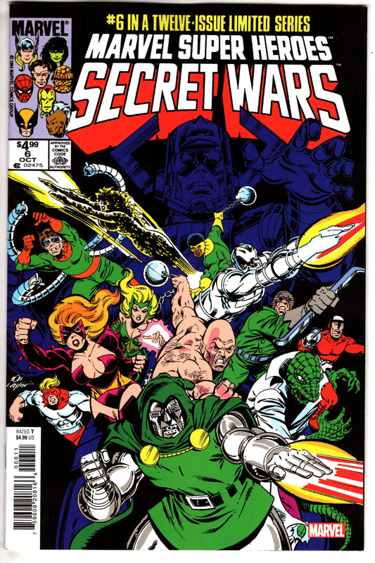 MARVEL PRH COMIC BOOK MSH SECRET WARS #6 FACSIMILE ED
