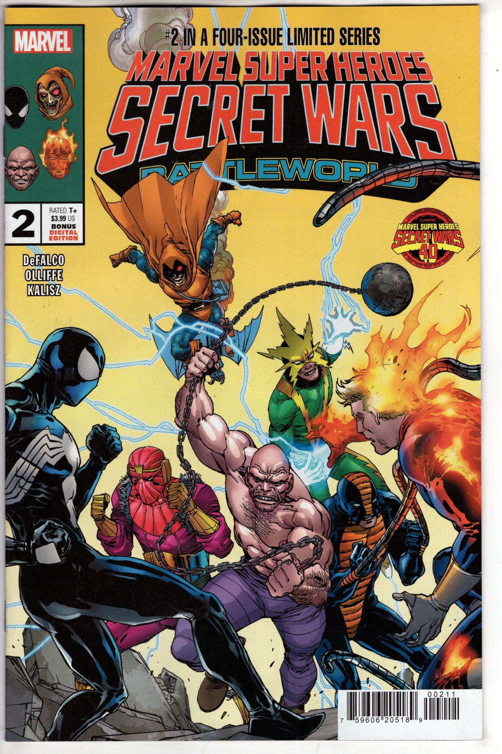 MARVEL PRH COMIC BOOK MSH SECRET WARS BATTLEWORLD #2