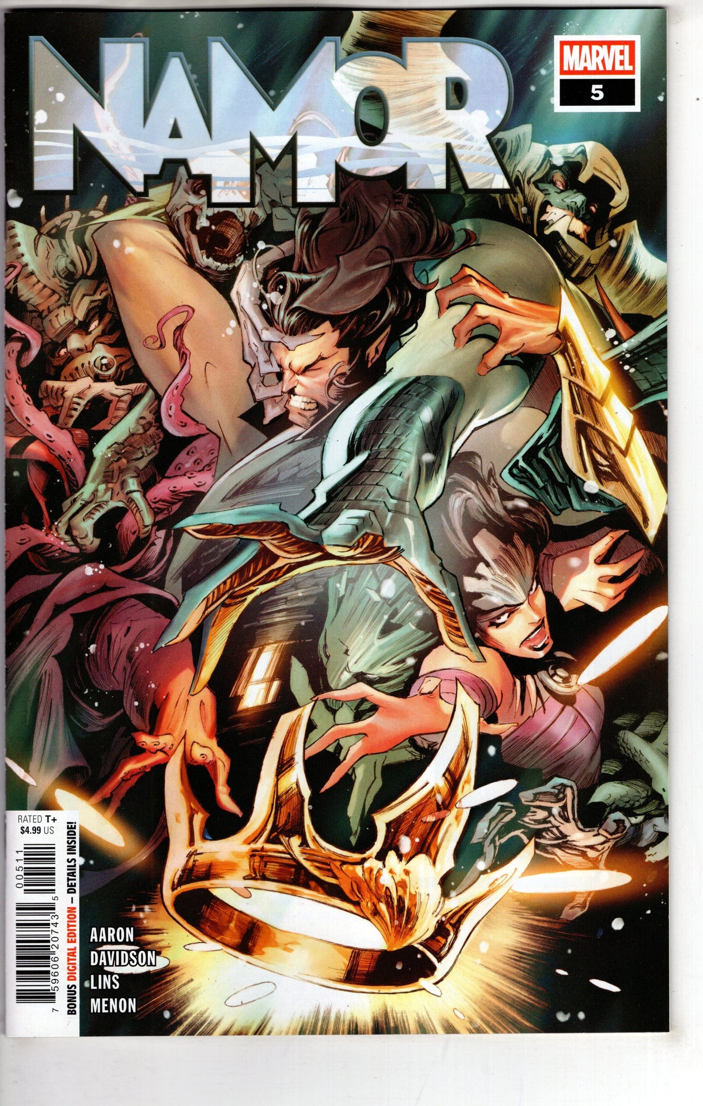MARVEL PRH COMIC BOOK Namor #5 Comic Book