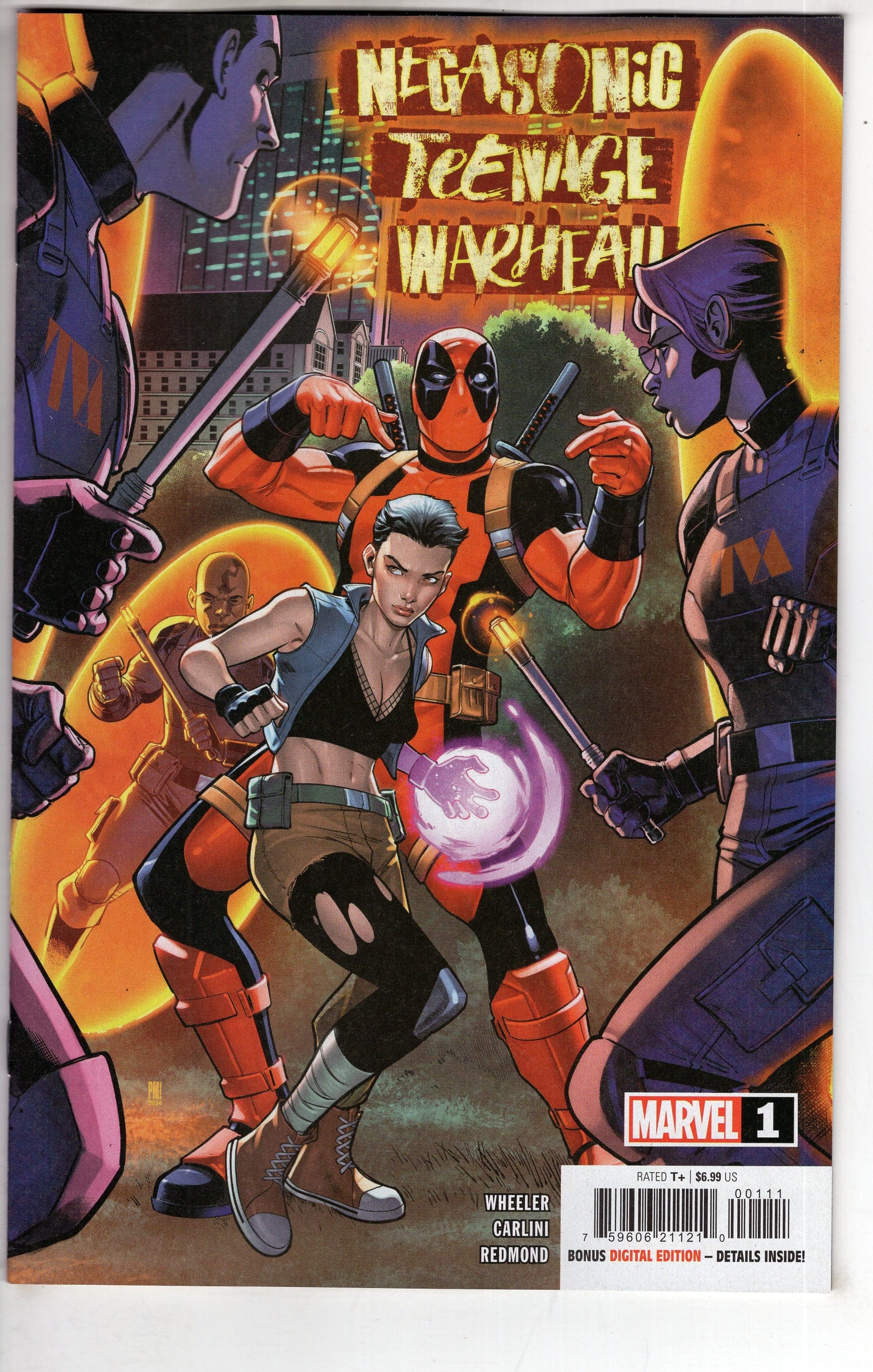 MARVEL PRH COMIC BOOK NEGASONIC TEENAGE WARHEAD #1