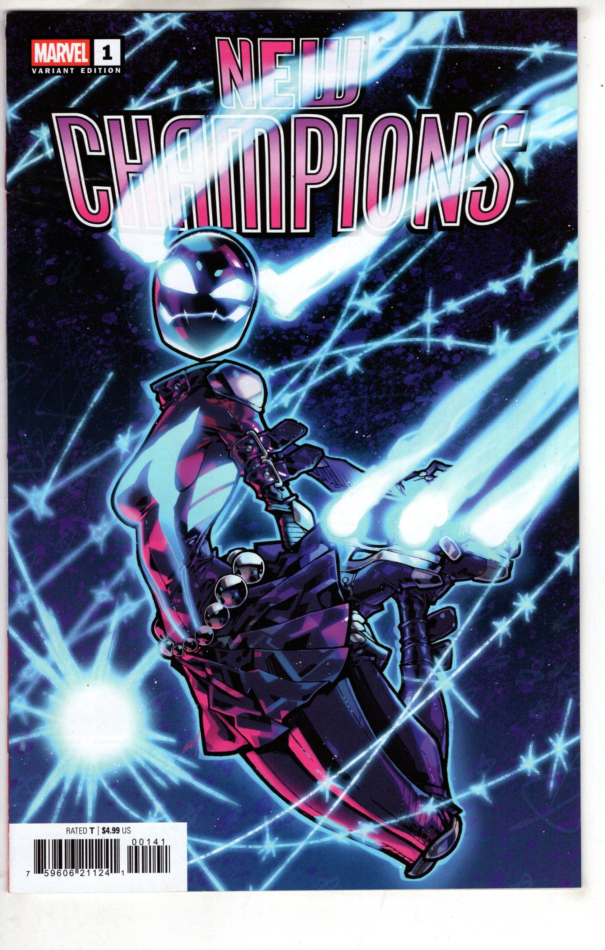MARVEL PRH COMIC BOOK New Champions #1 Rose Besch Variant