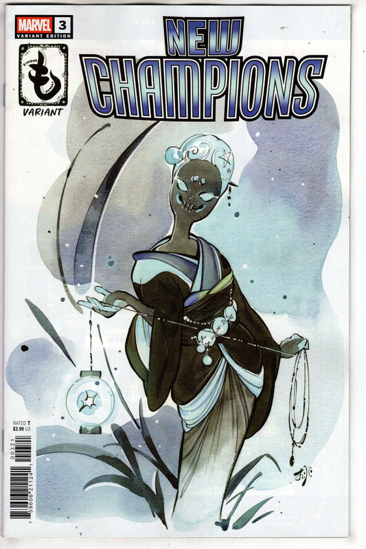 MARVEL PRH COMIC BOOK New Champions #3 Peach Momoko Kimono Variant