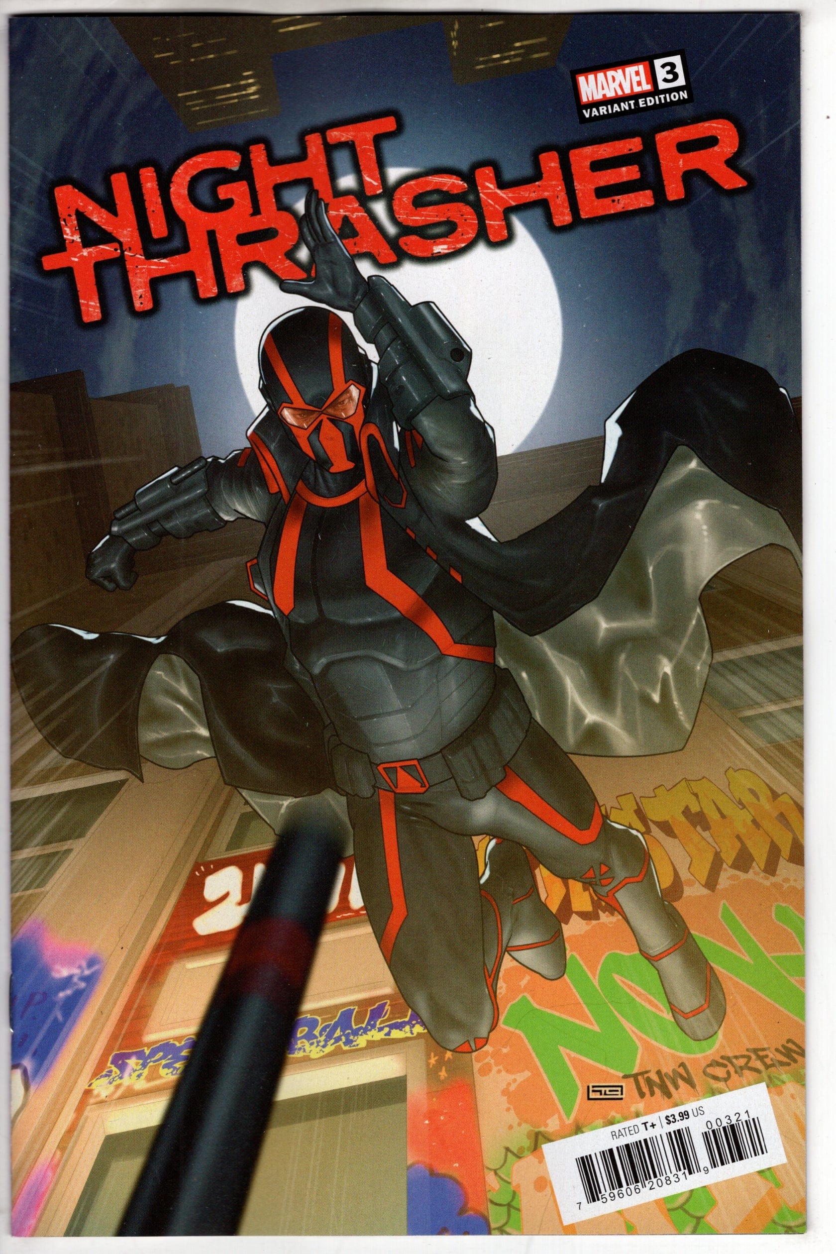 MARVEL PRH COMIC BOOK NIGHT THRASHER #3 TAURIN CLARKE VAR