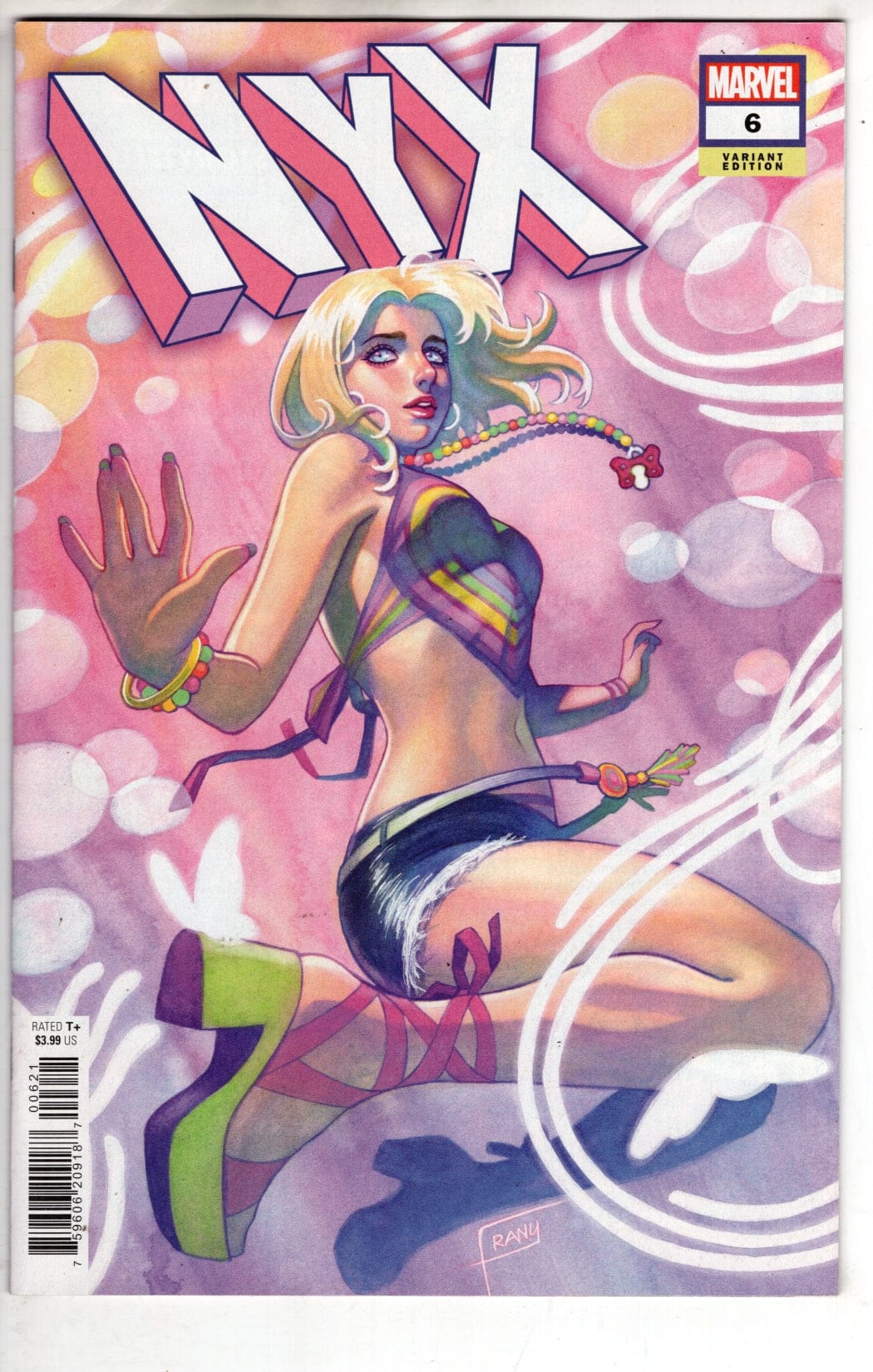 MARVEL PRH COMIC BOOK NYX #6 FRANY KIDEN NIXON VAR (VF/NM)