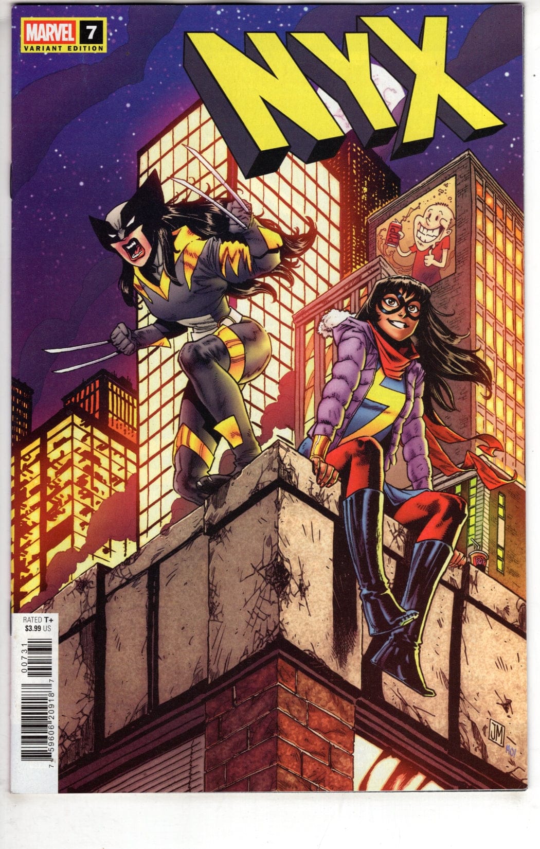 MARVEL PRH COMIC BOOK NYX #7 VAR (VF/NM)