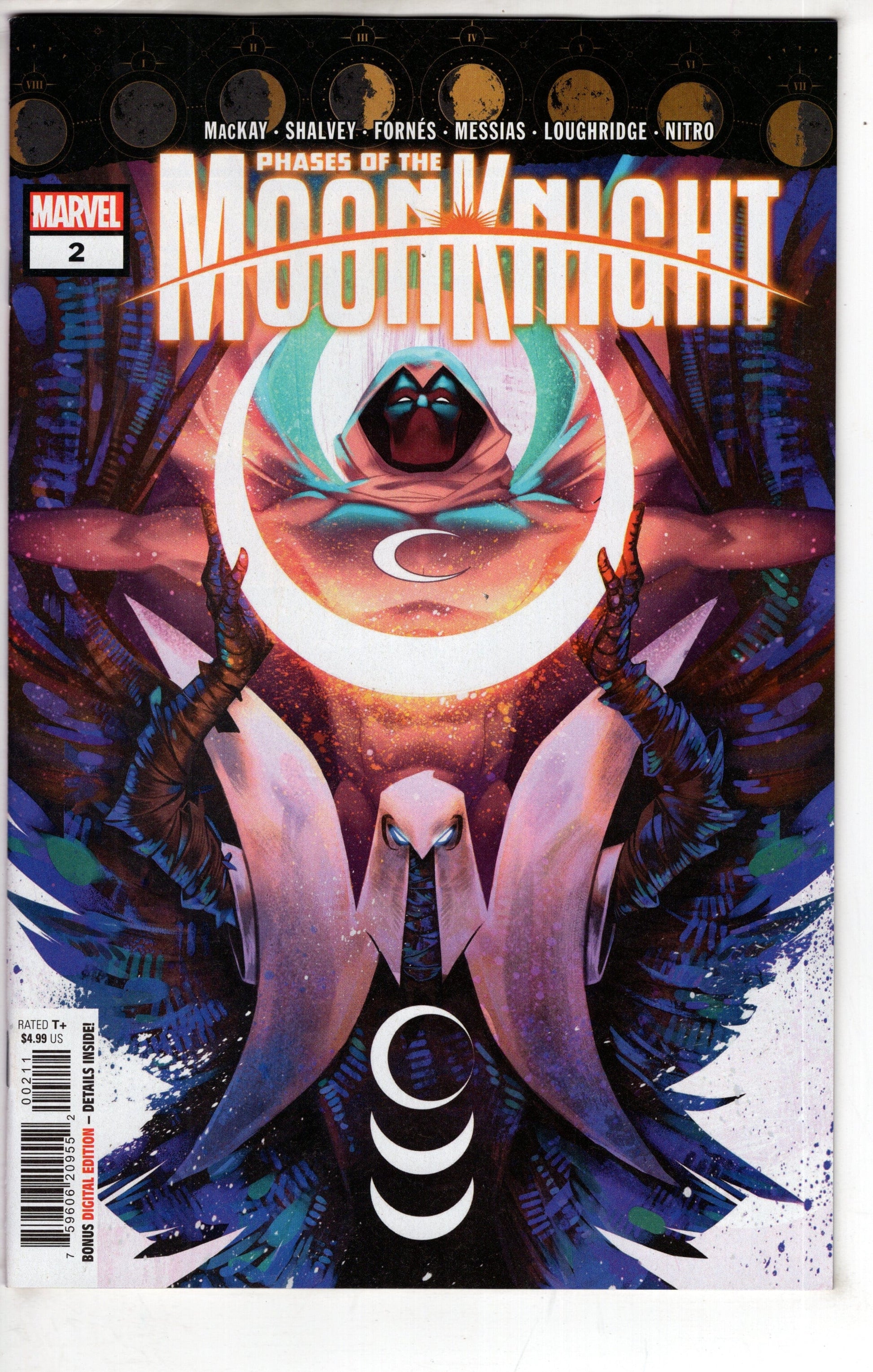 MARVEL PRH COMIC BOOK PHASES OF THE MOON KNIGHT #2 (OF 4)