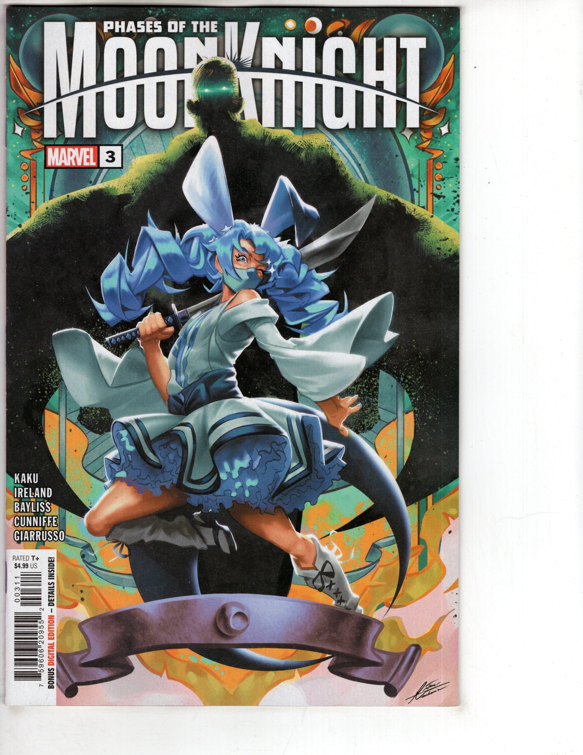 MARVEL PRH COMIC BOOK PHASES OF THE MOON KNIGHT #3 (OF 4)