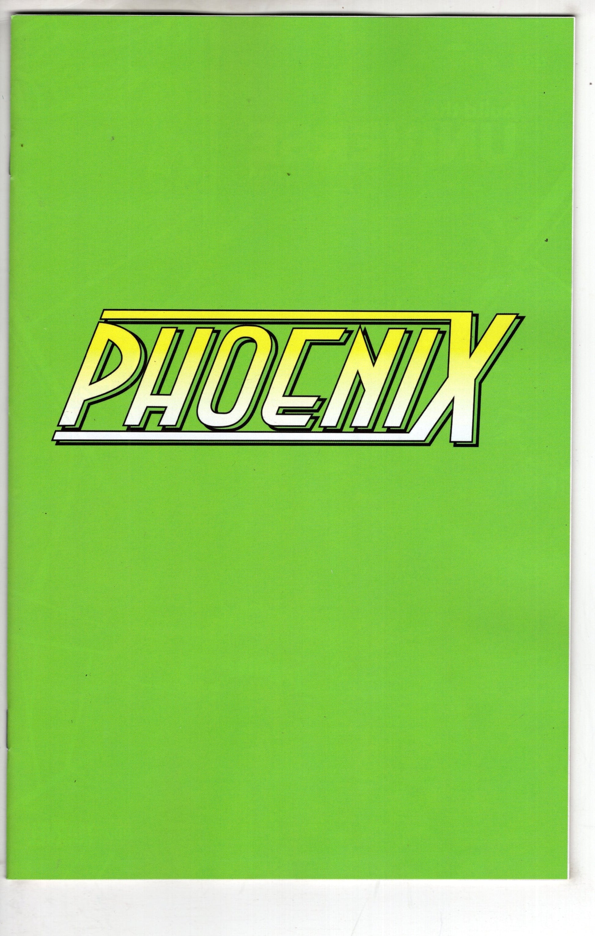 MARVEL PRH COMIC BOOK PHOENIX #1 LOGO VAR