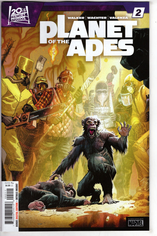 MARVEL PRH COMIC BOOK PLANET OF THE APES #2