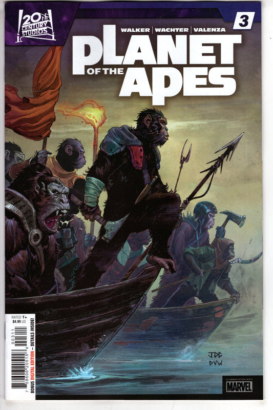 MARVEL PRH COMIC BOOK PLANET OF THE APES #3