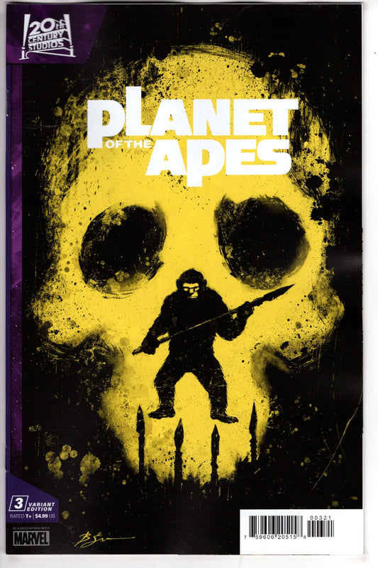 MARVEL PRH COMIC BOOK PLANET OF THE APES #3 BEN SU VAR