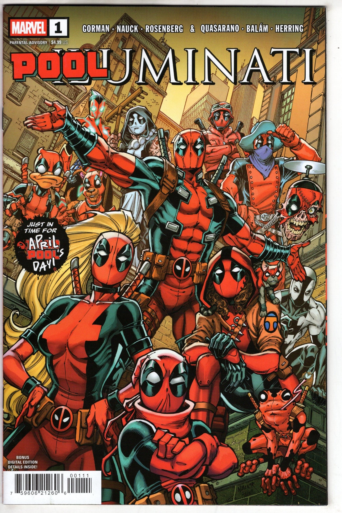 MARVEL PRH COMIC BOOK POOLUMINATI #1