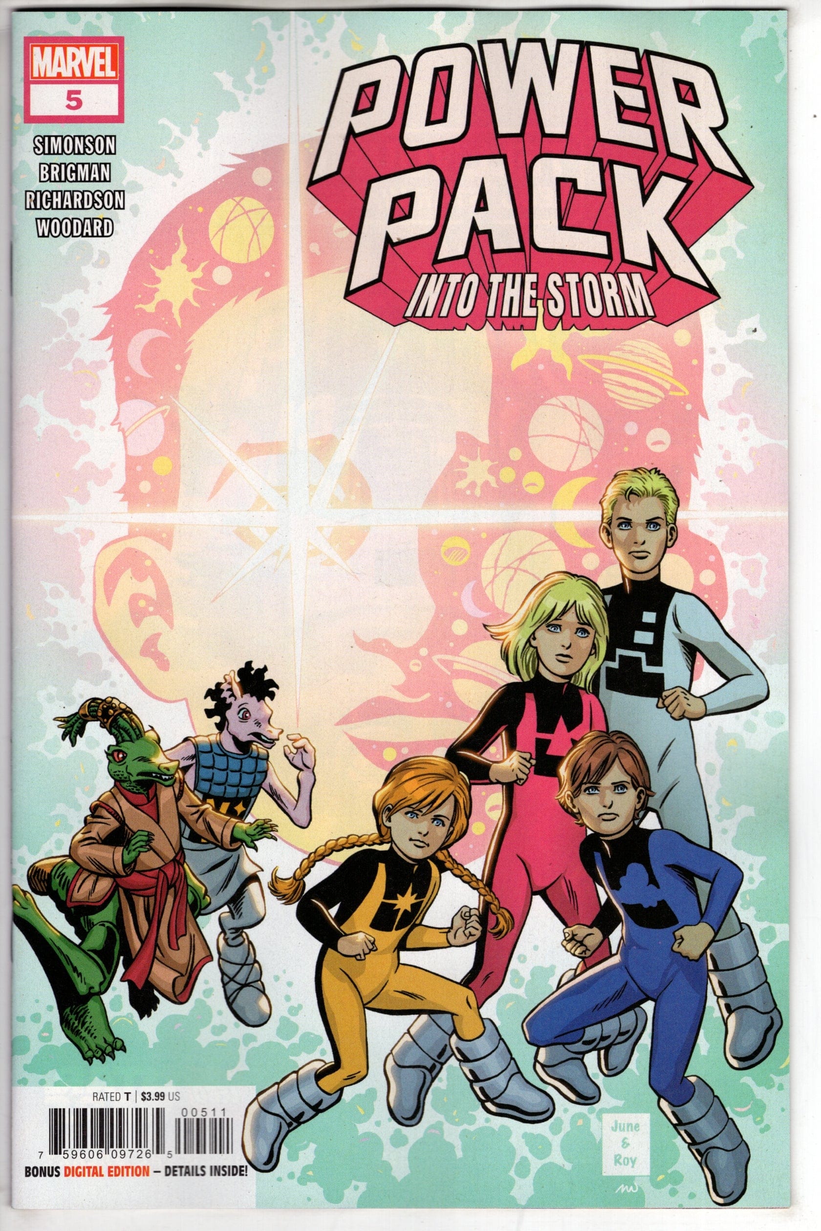 MARVEL PRH COMIC BOOK POWER PACK INTO STORM #5