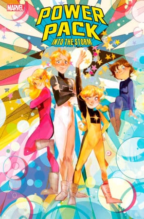 MARVEL PRH COMIC BOOK POWER PACK INTO THE STORM #1  NICOLETTA BALDARI VARIANT(VF/NM)