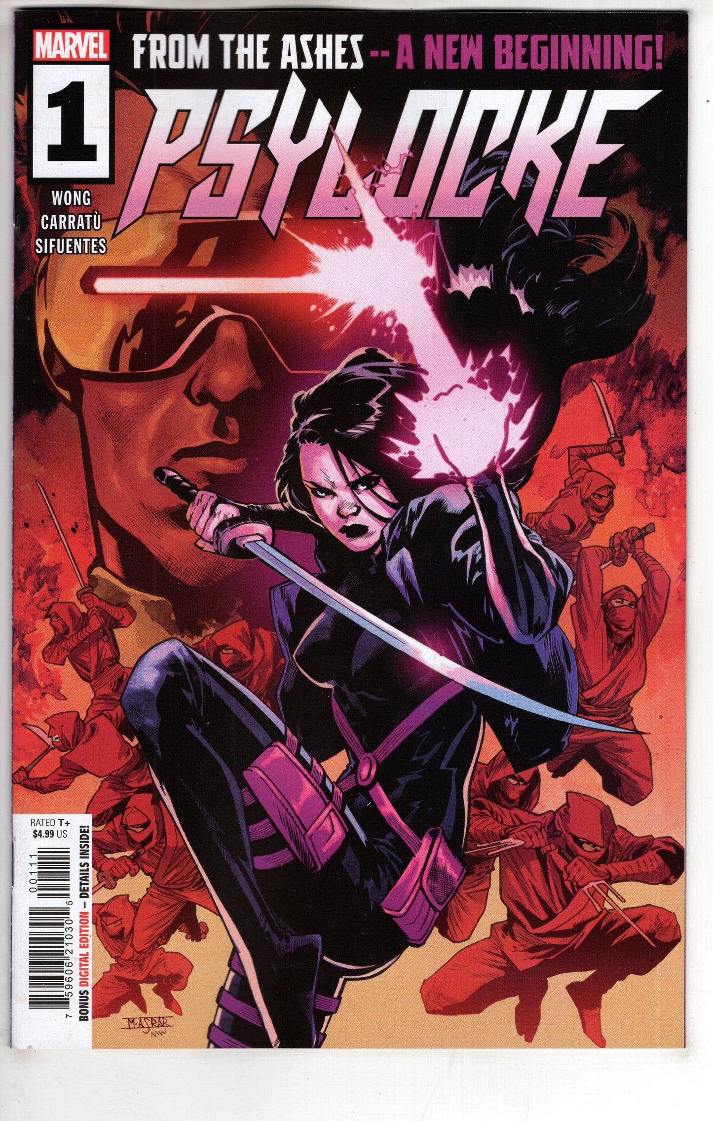 MARVEL PRH COMIC BOOK PSYLOCKE #1