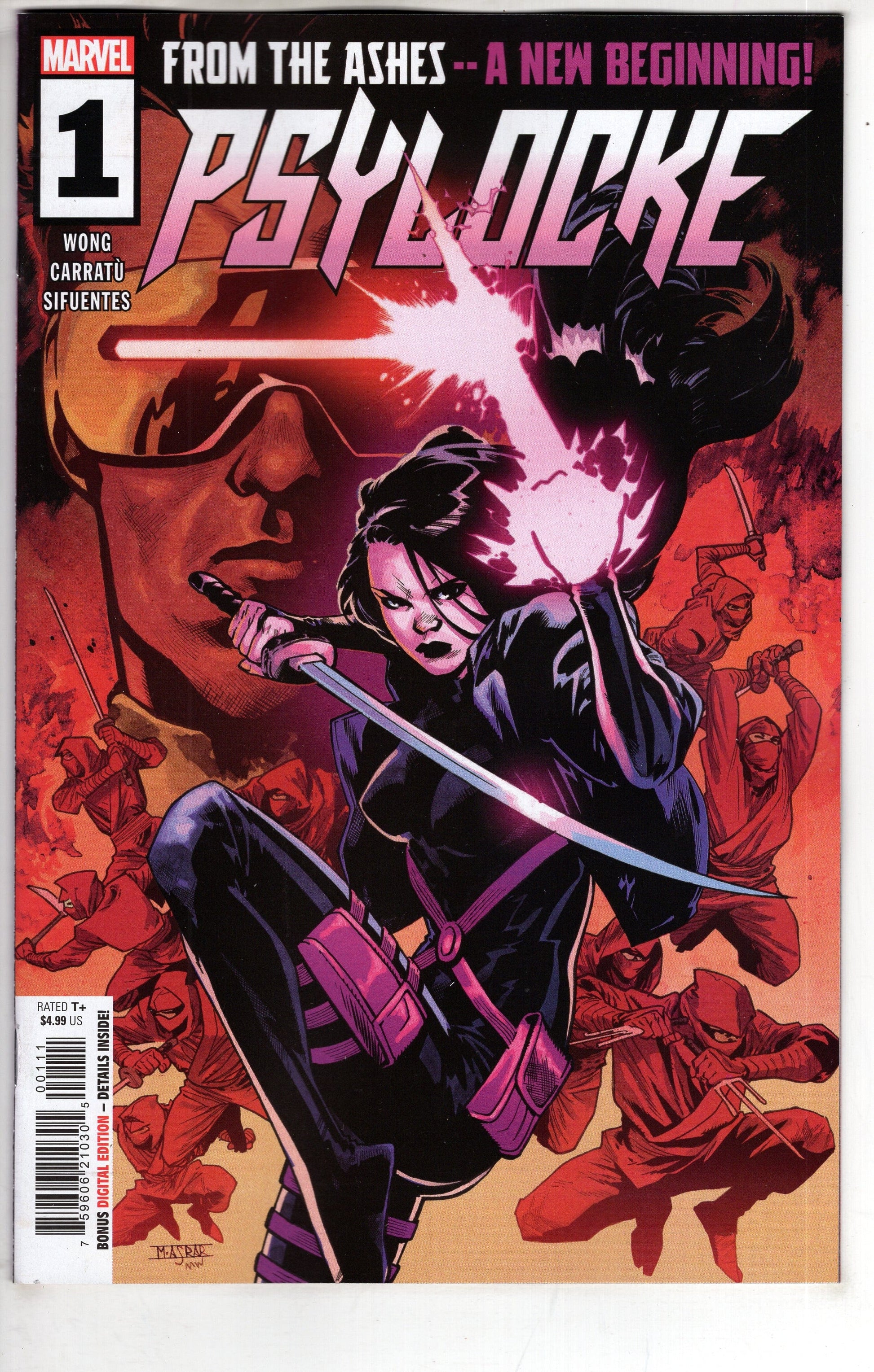 MARVEL PRH COMIC BOOK PSYLOCKE #1